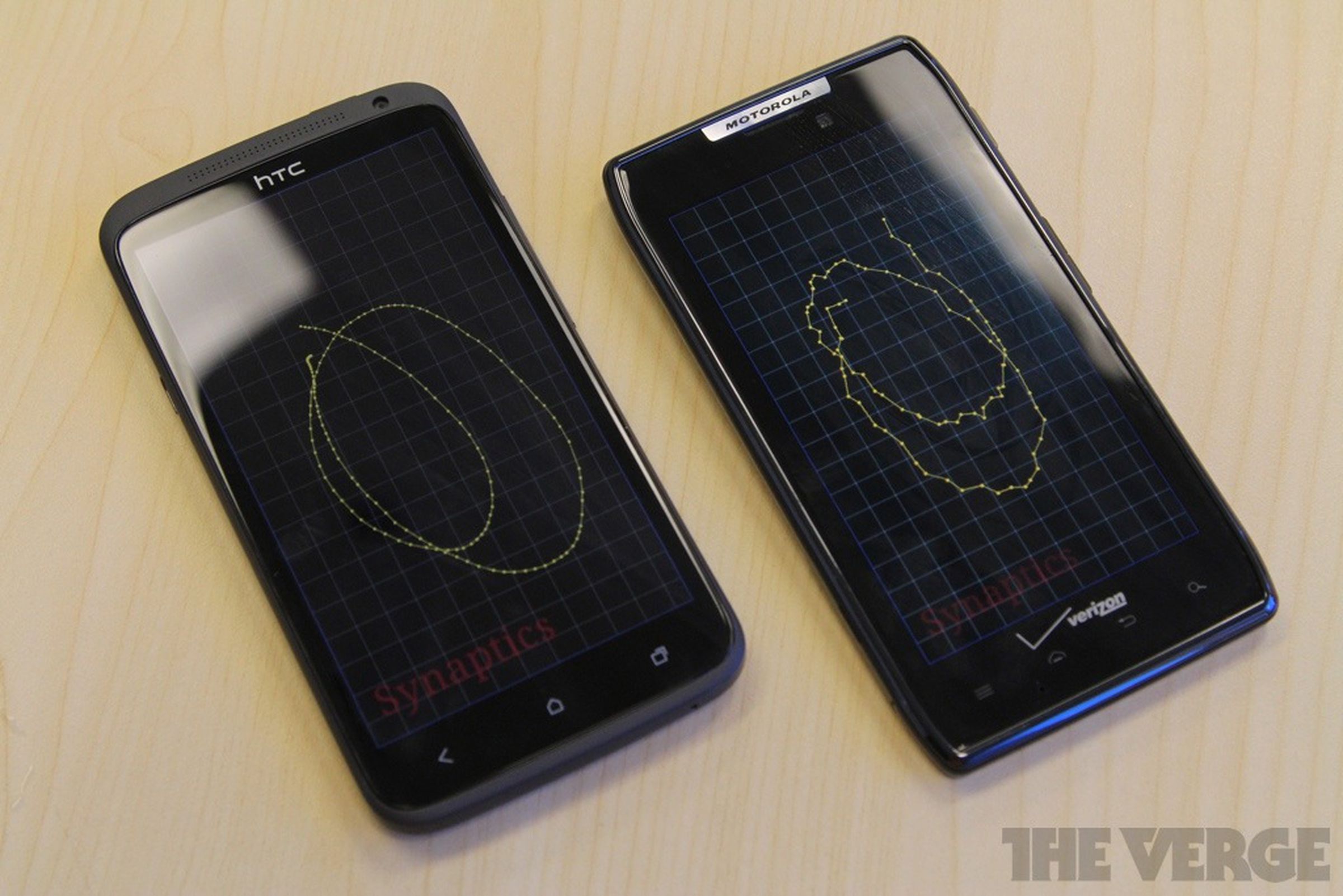 Synaptics ThinTouch hands-on pictures