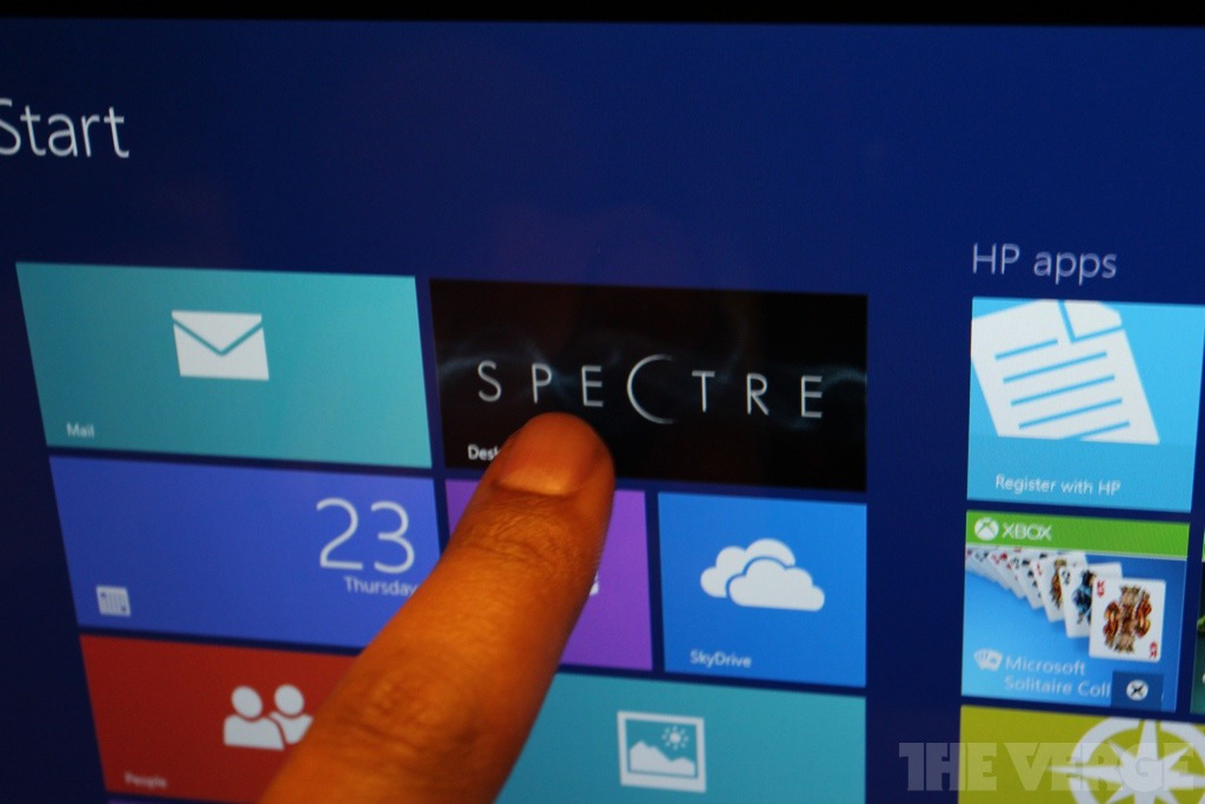 HP Spectre XT TouchSmart ultrabook hands-on photos