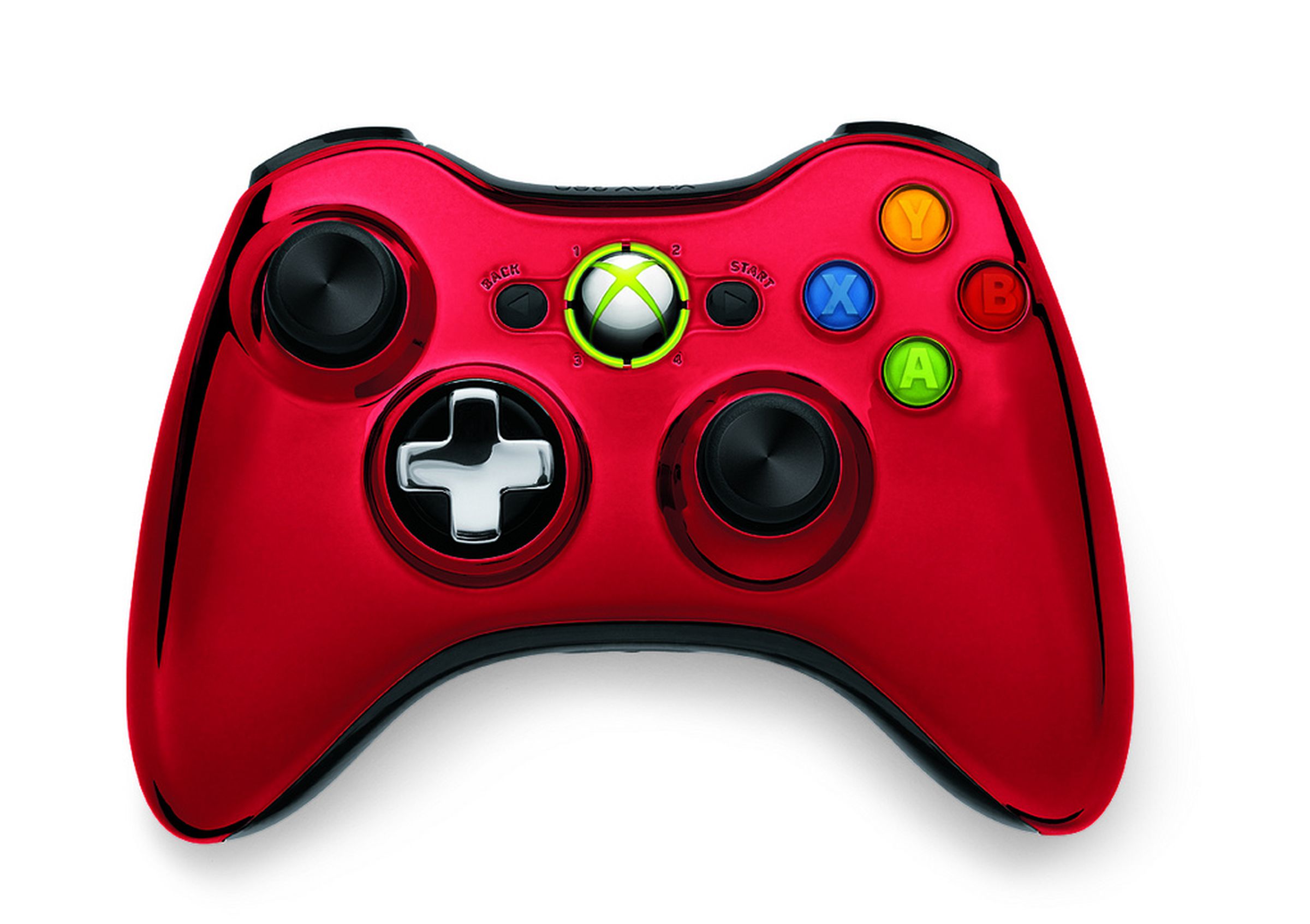 Chrome Xbox 360 controller hit in May.