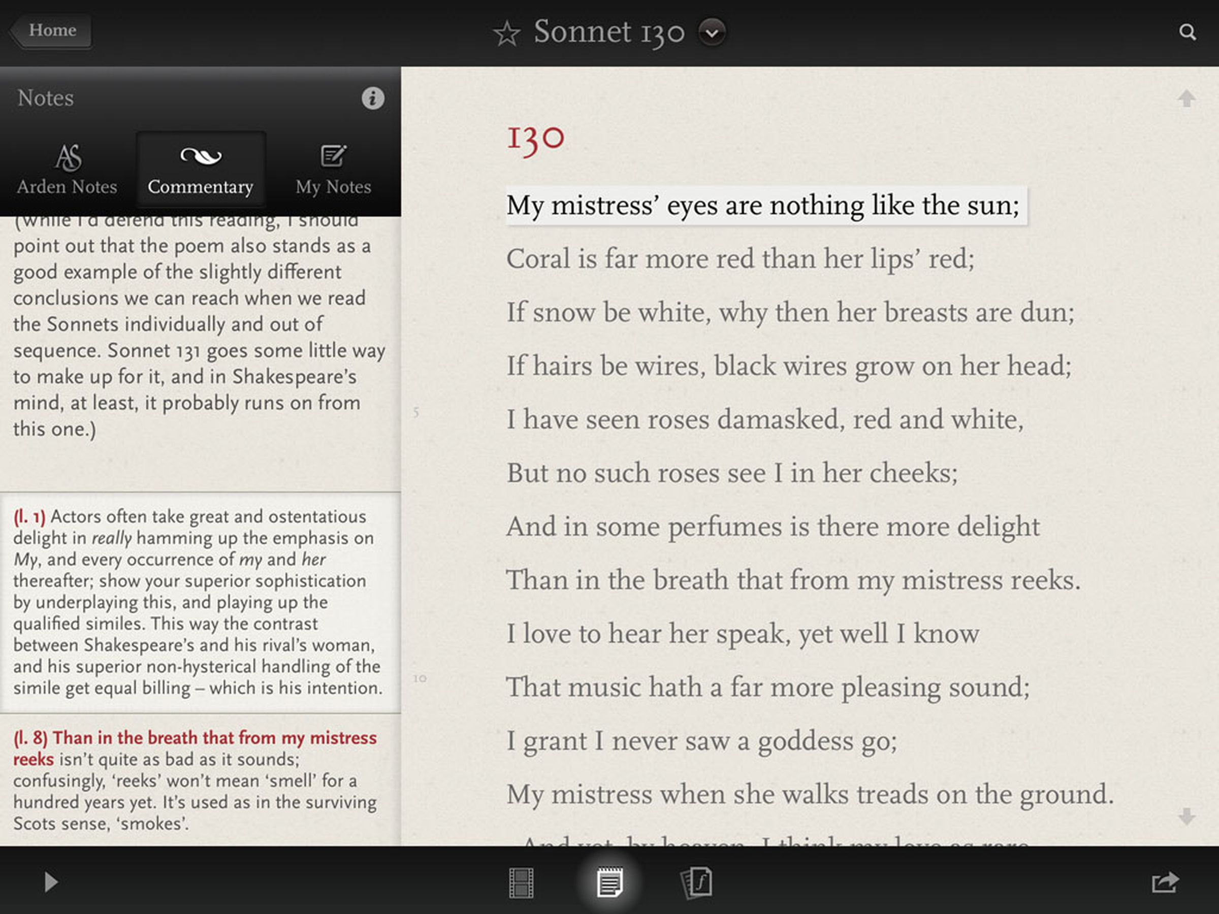 Shakespeare's Sonnets Image Gallery
