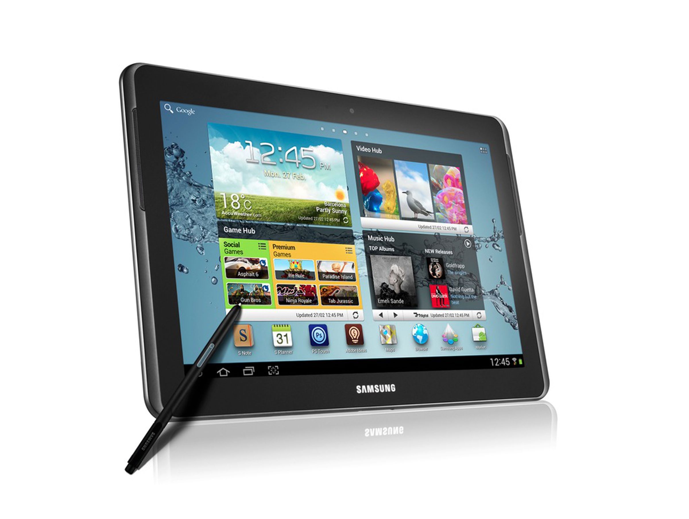 Samsung Galaxy Note 10.1 press images
