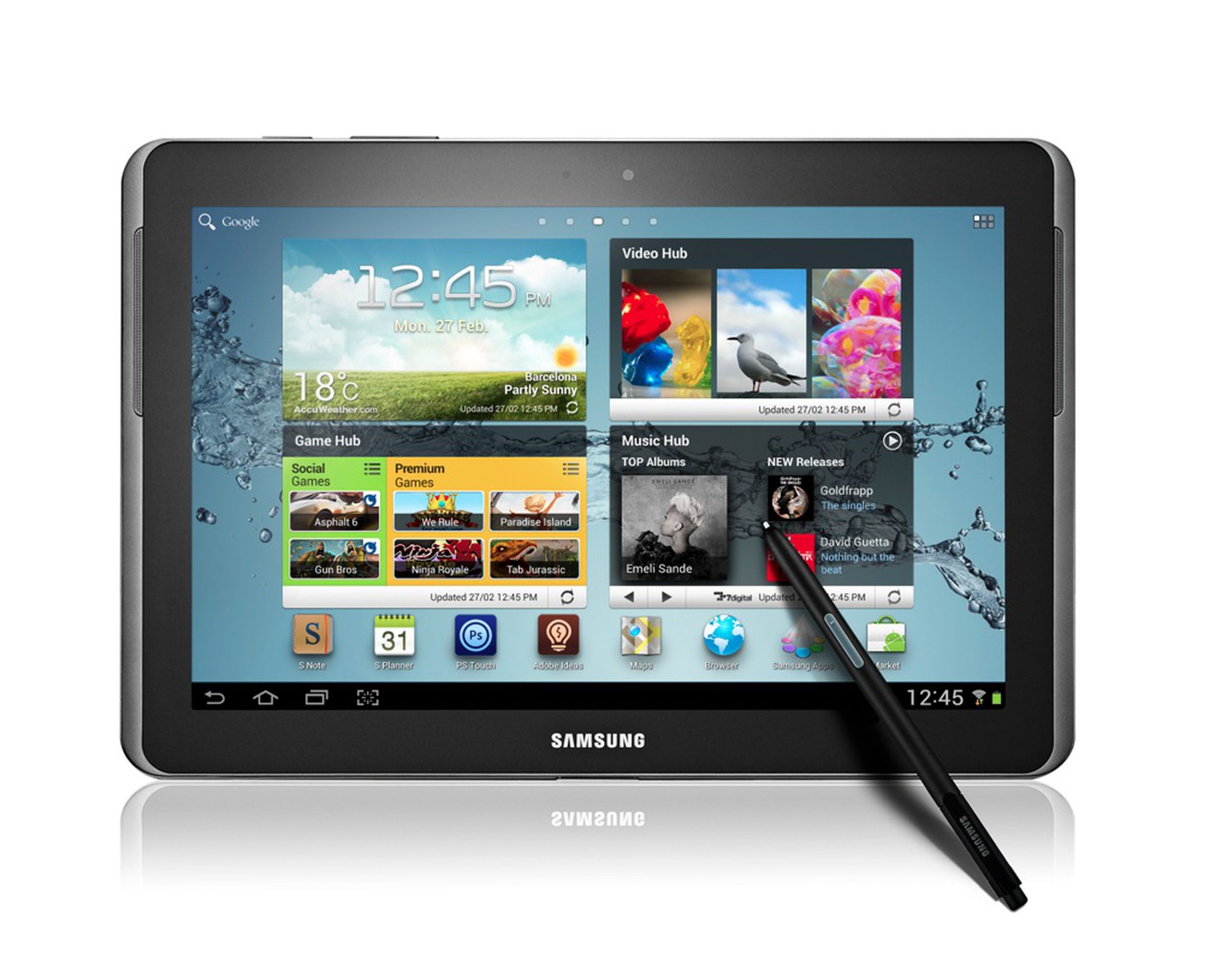 Samsung Galaxy Note 10.1 press images