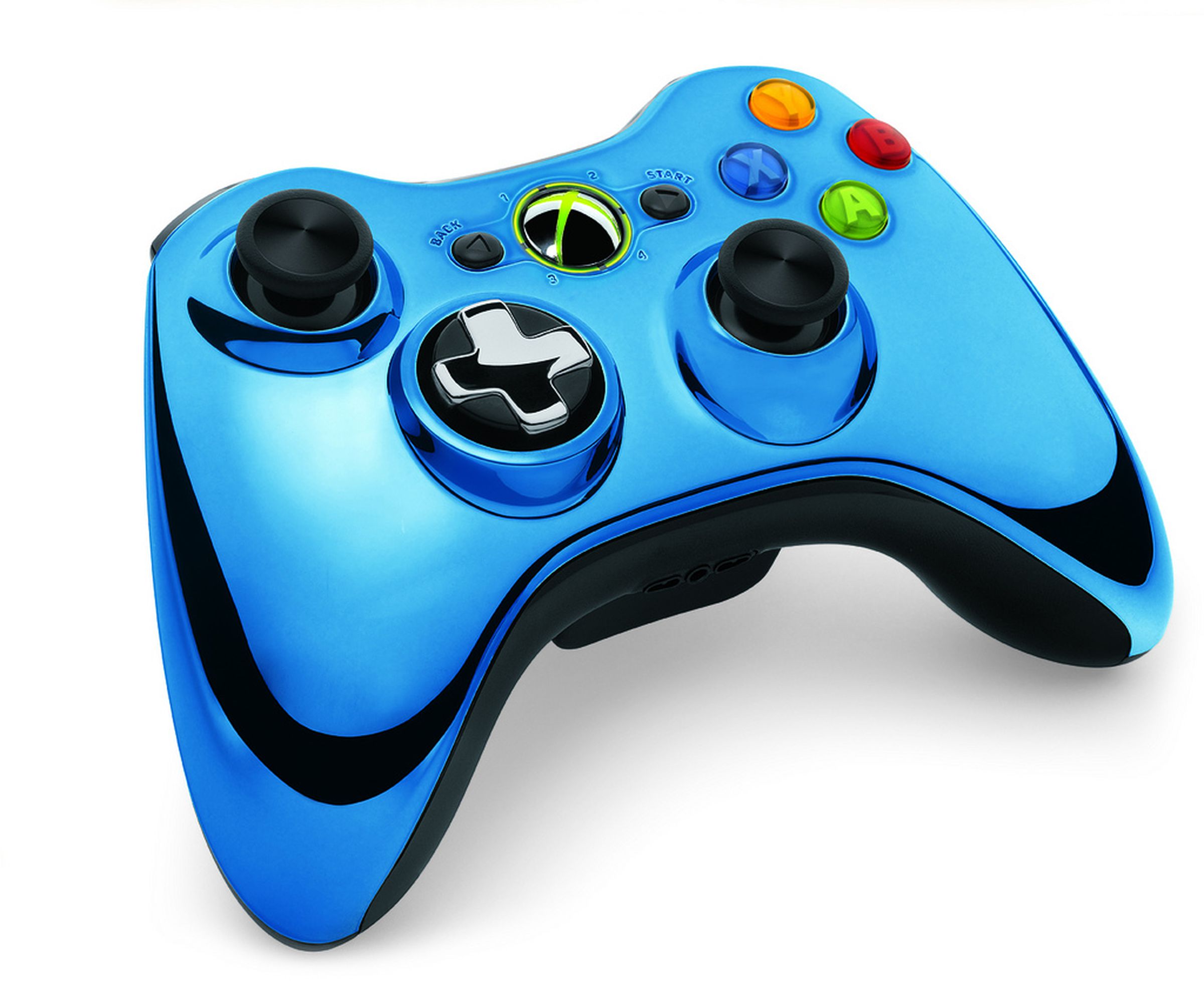 Chrome Xbox 360 controller hit in May.