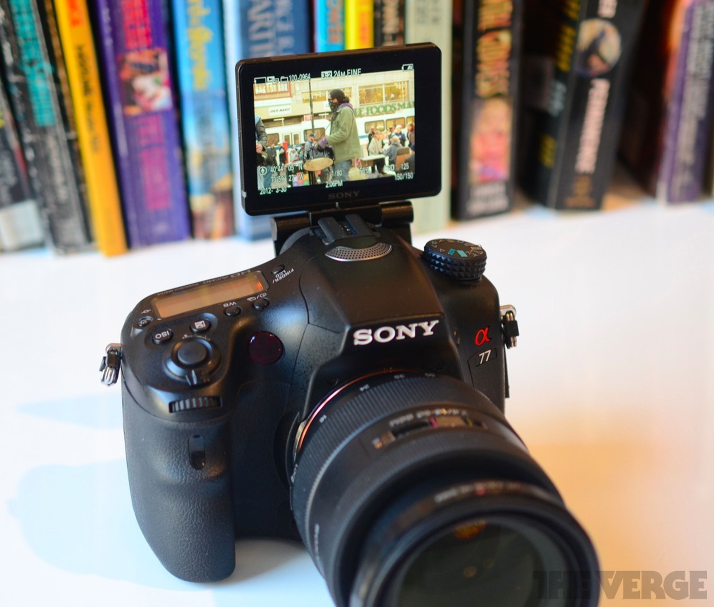 Sony Alpha SLT-A77 review pictures