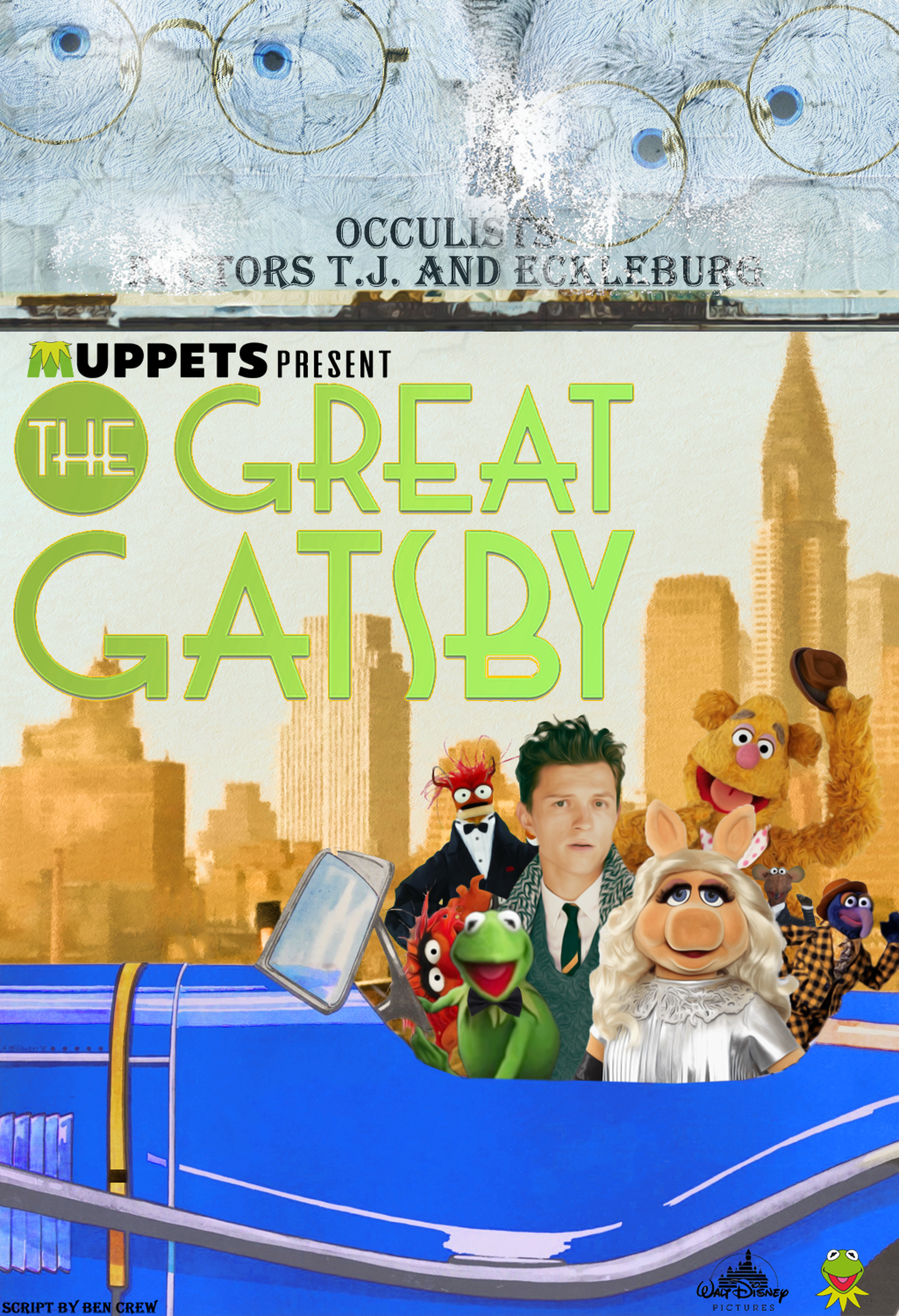 A mockup of the Muppet adaptations poster.