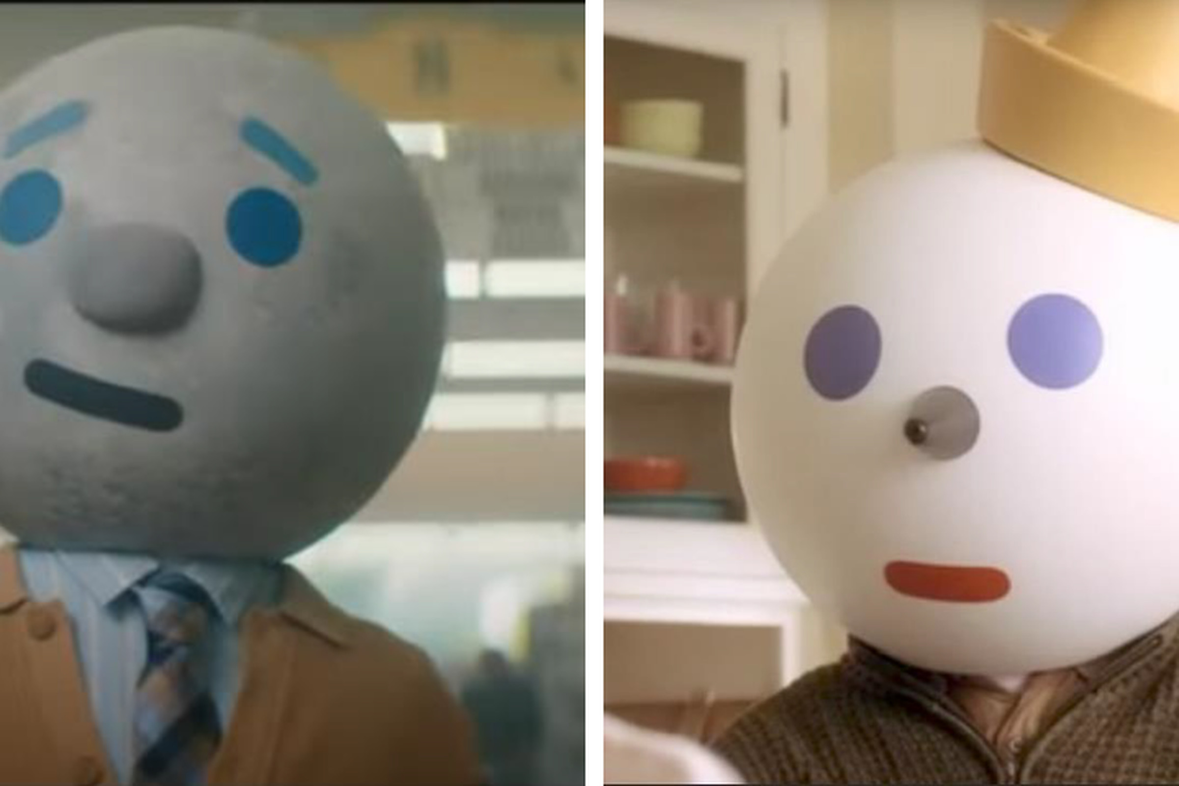 Jack in the Box is suing a crypto exchange it says copied its longtime mascot. Left is Moon Man, right is Jack.