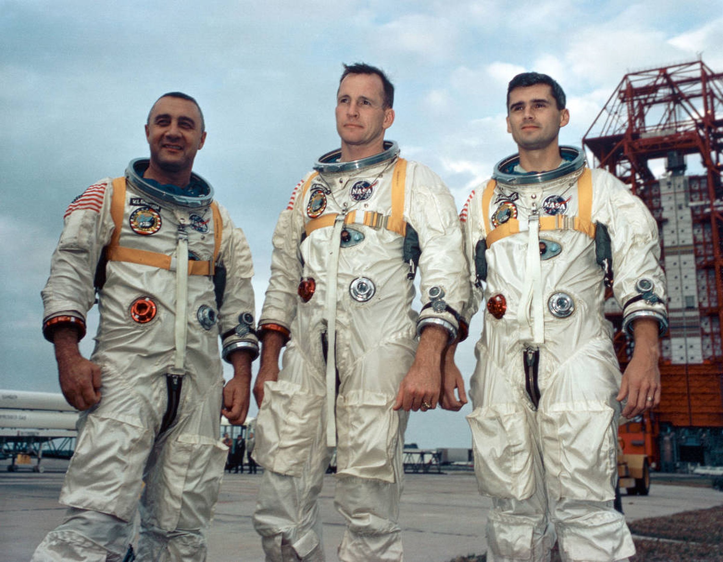 The Apollo 1 crew.