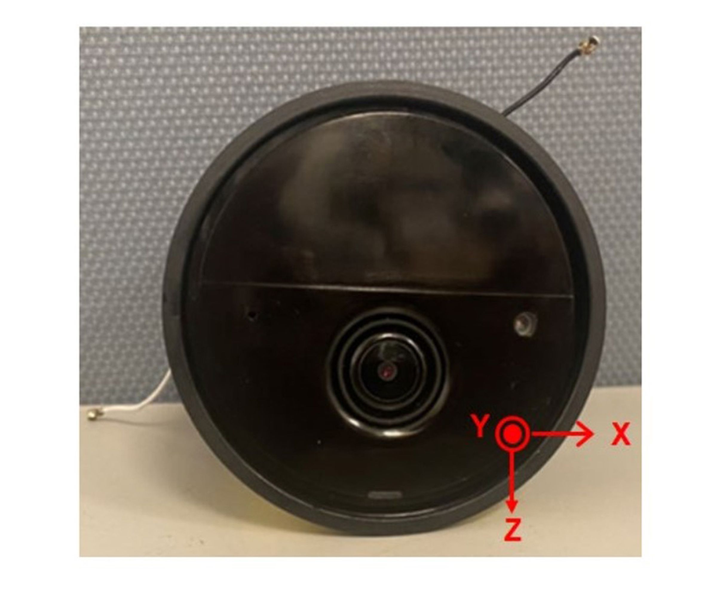 An image of the new Philips Hue security cameras taken from an FCC filing.