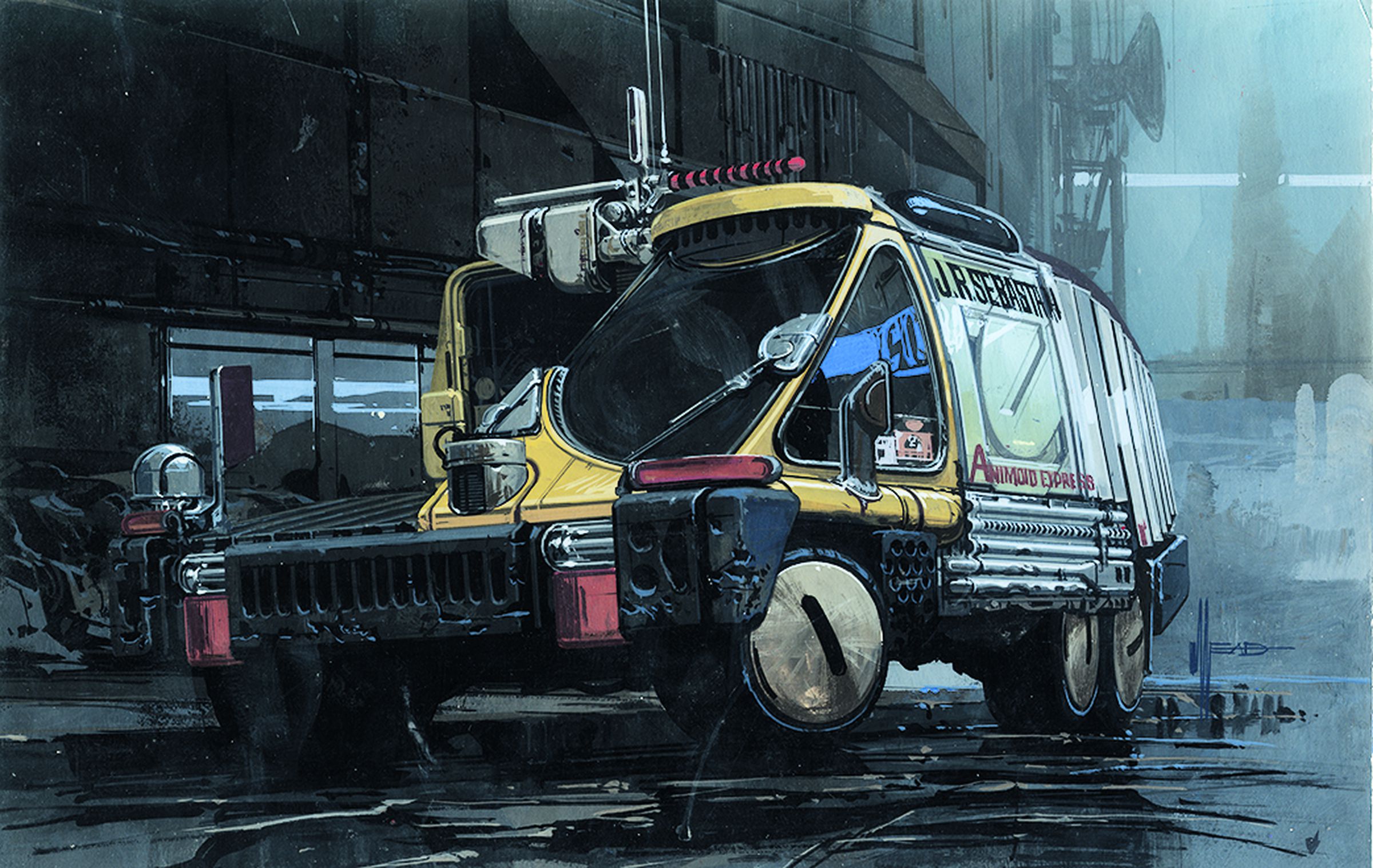 Blade Runner concept art