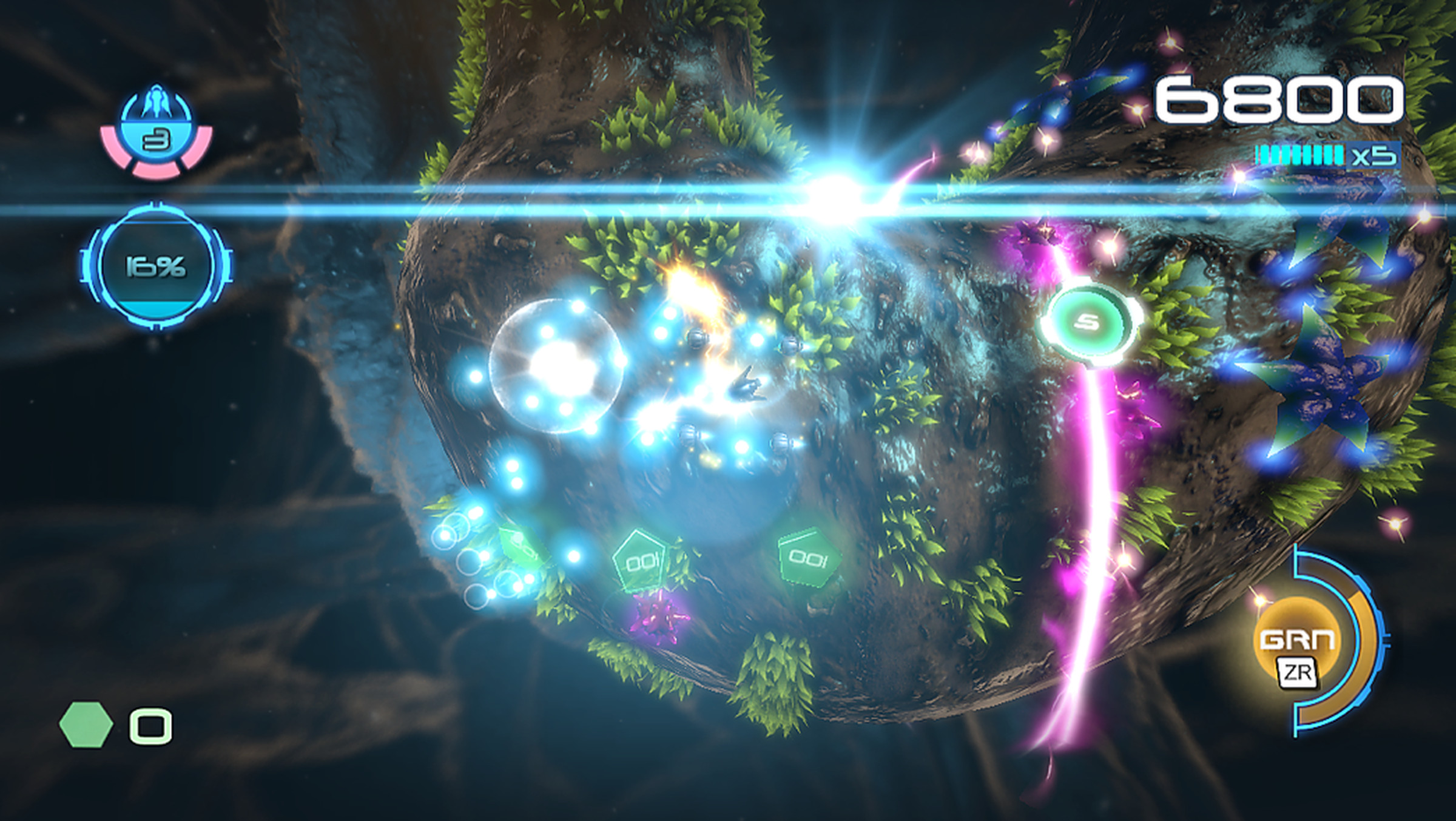 'Shin'en Nano Assault Neo' Wii U screenshots