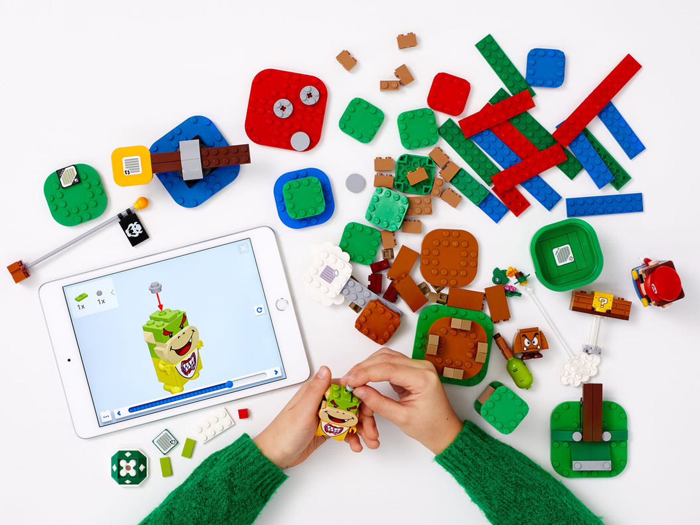The Lego Super Mario app