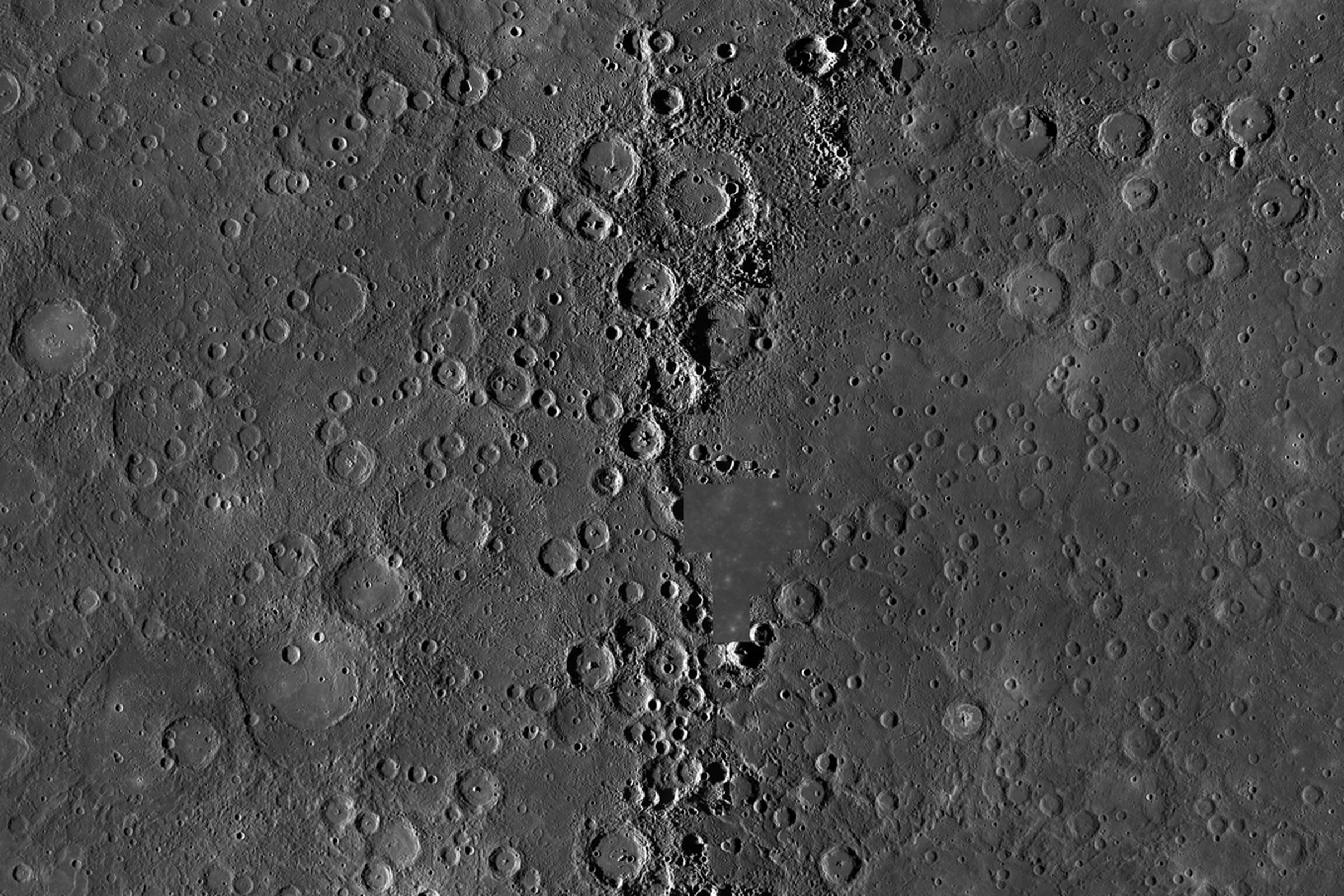 High-res Mercury map (NASA)