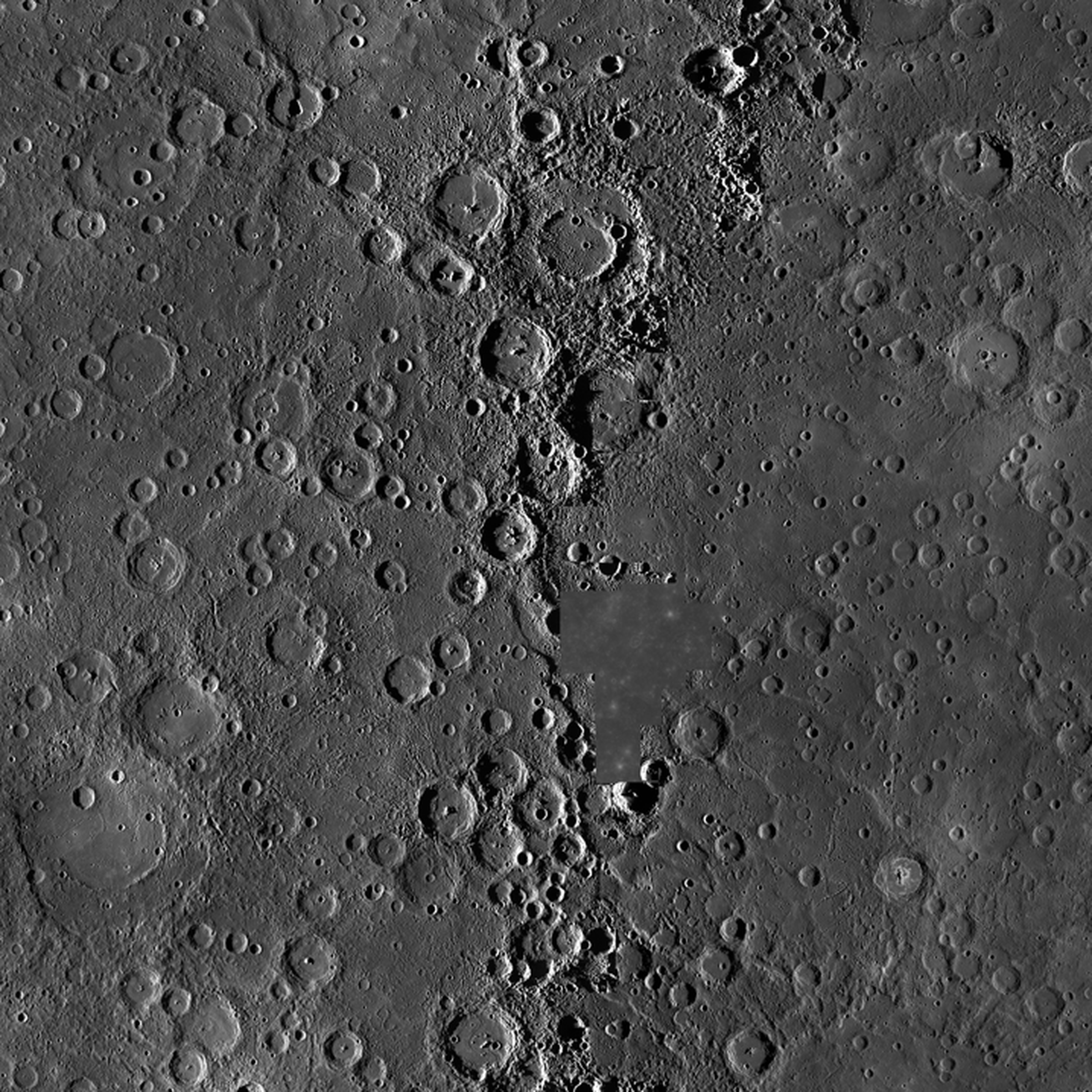 High-res Mercury map (NASA)
