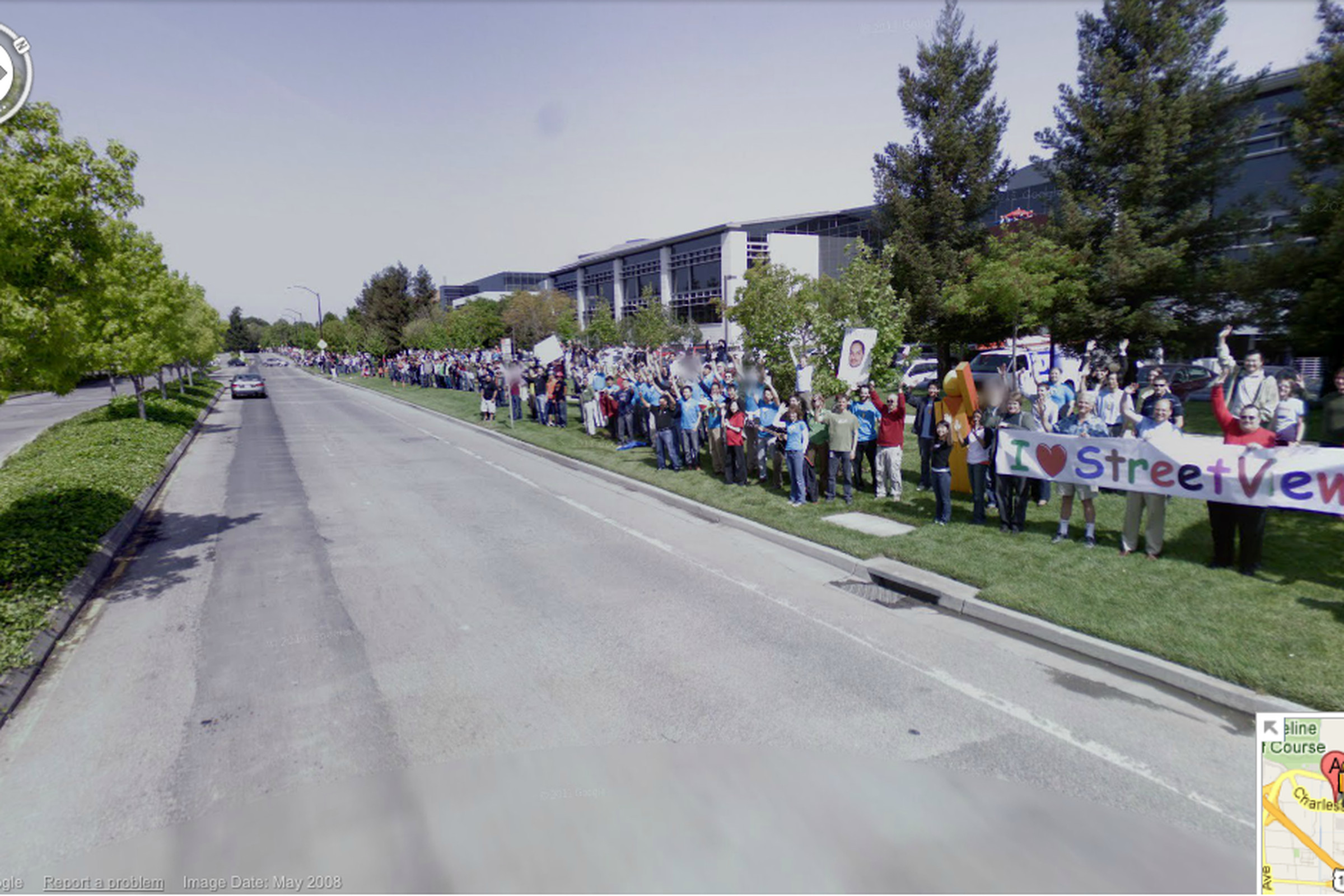 Google HQ street view
