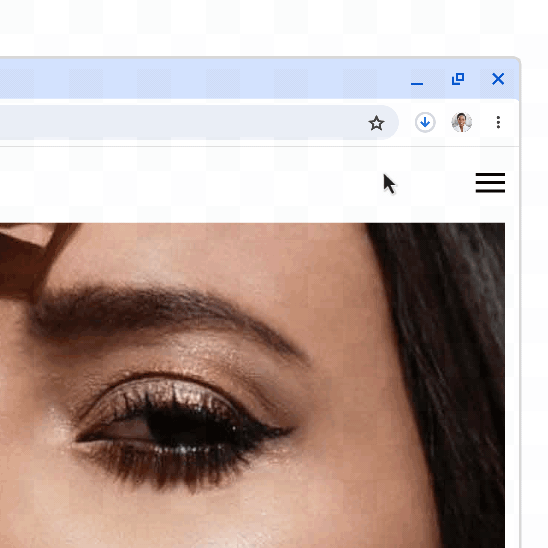 nuova finestra dei download di Google Chrome desktop