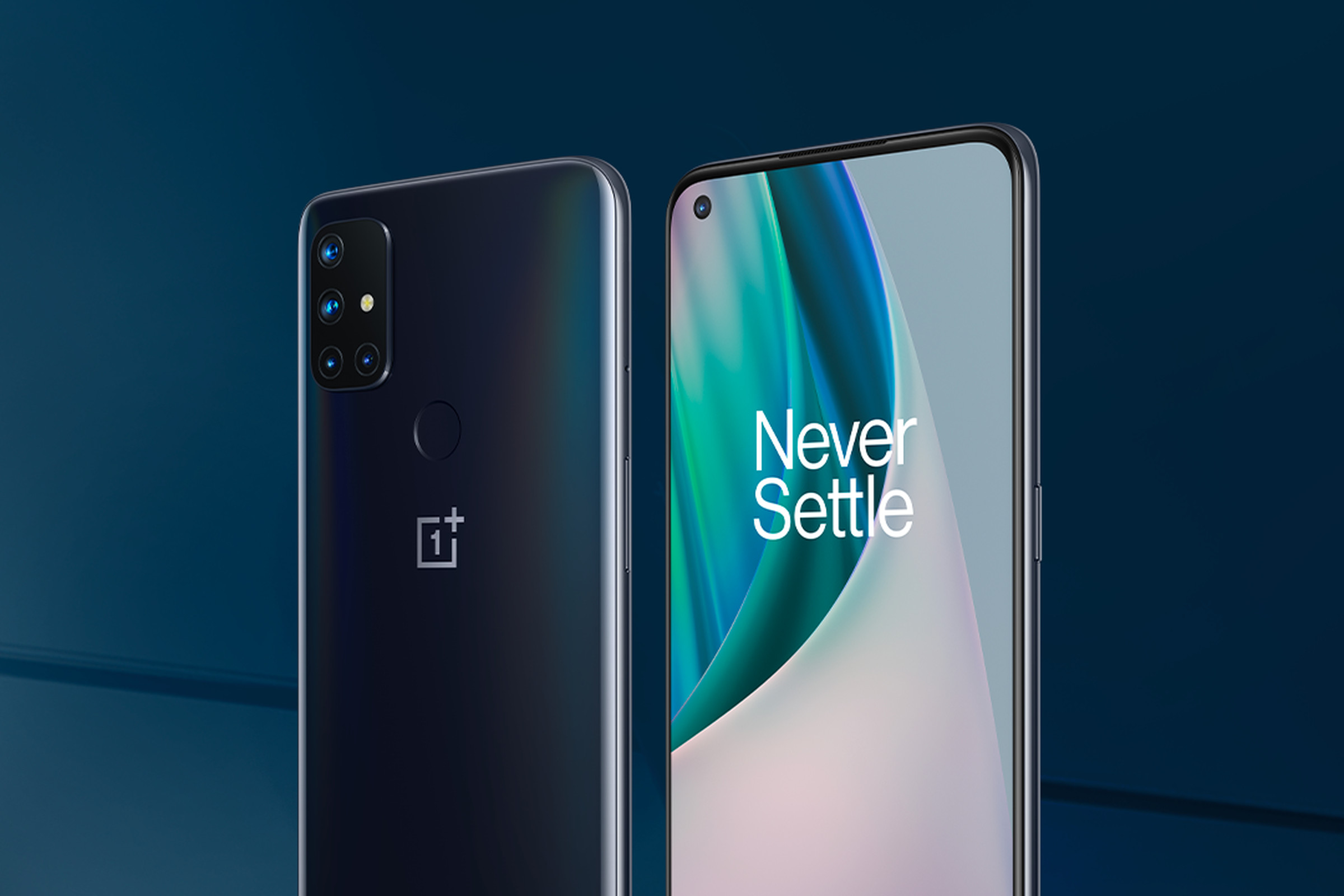 The OnePlus Nord N10 5G.