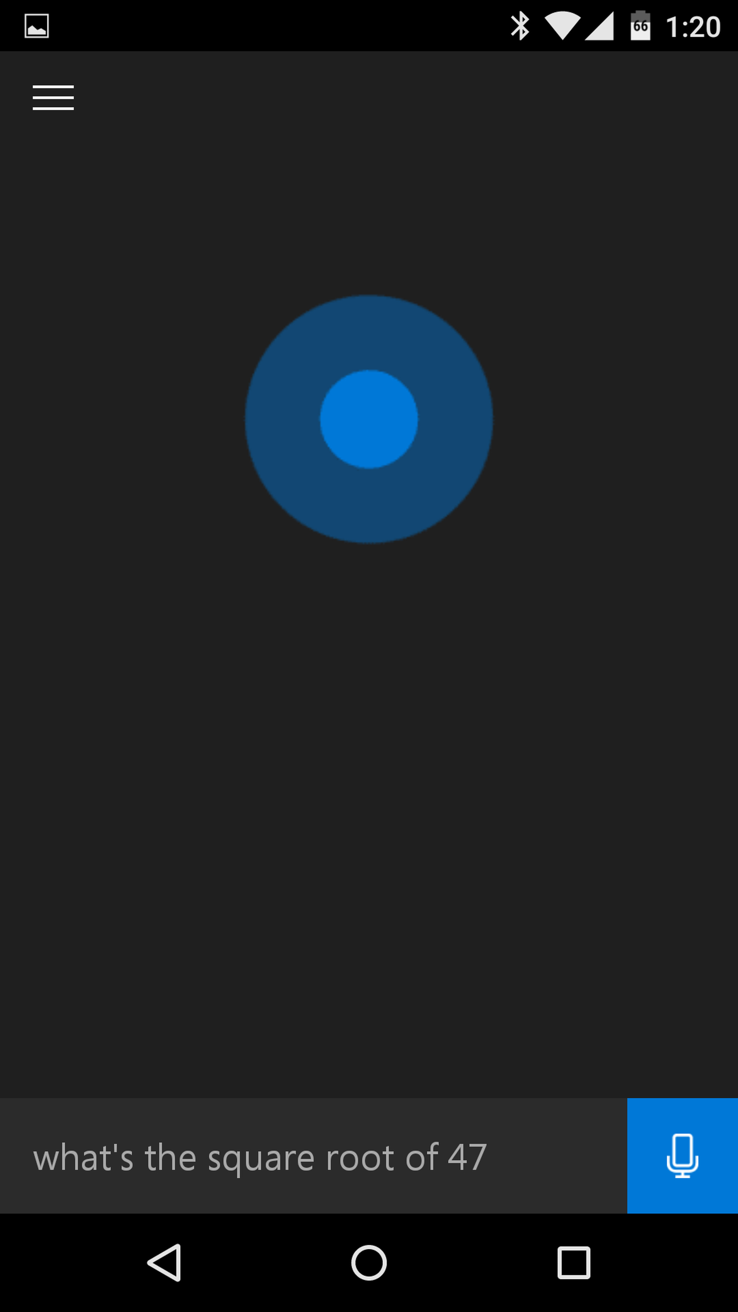 Cortana for Android screenshots