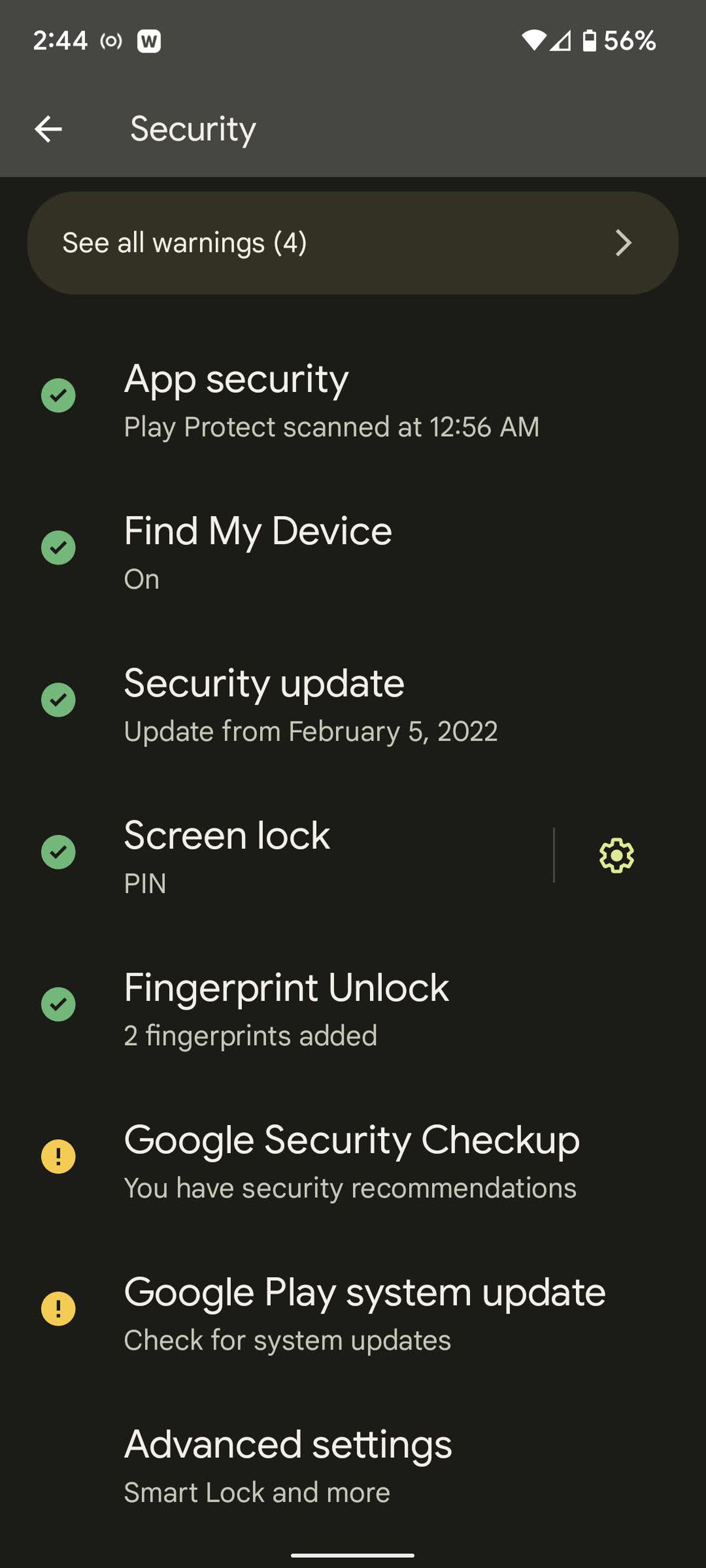 Go to Settings &gt; Security and look for Find My Device.  