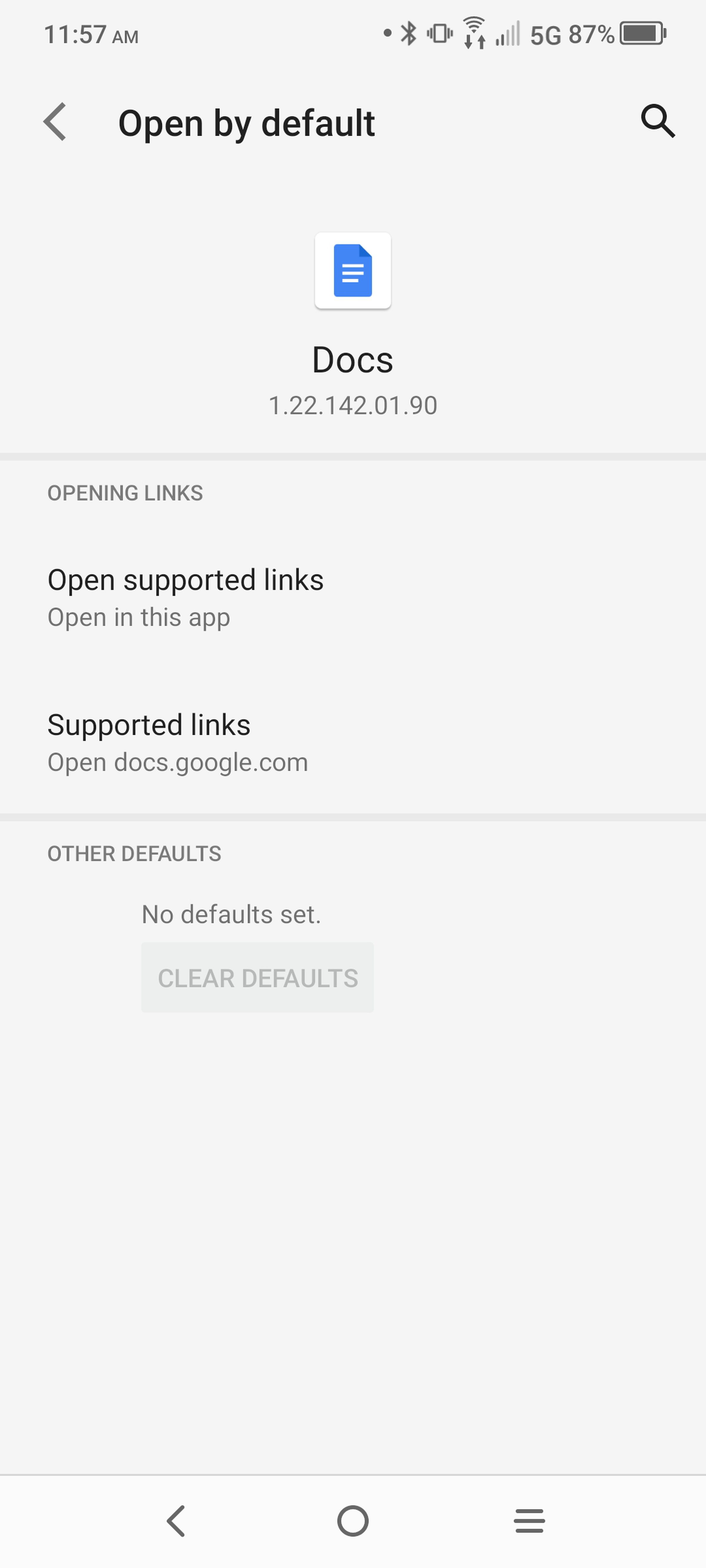 You can determine whether supported links should open in the app automatically.