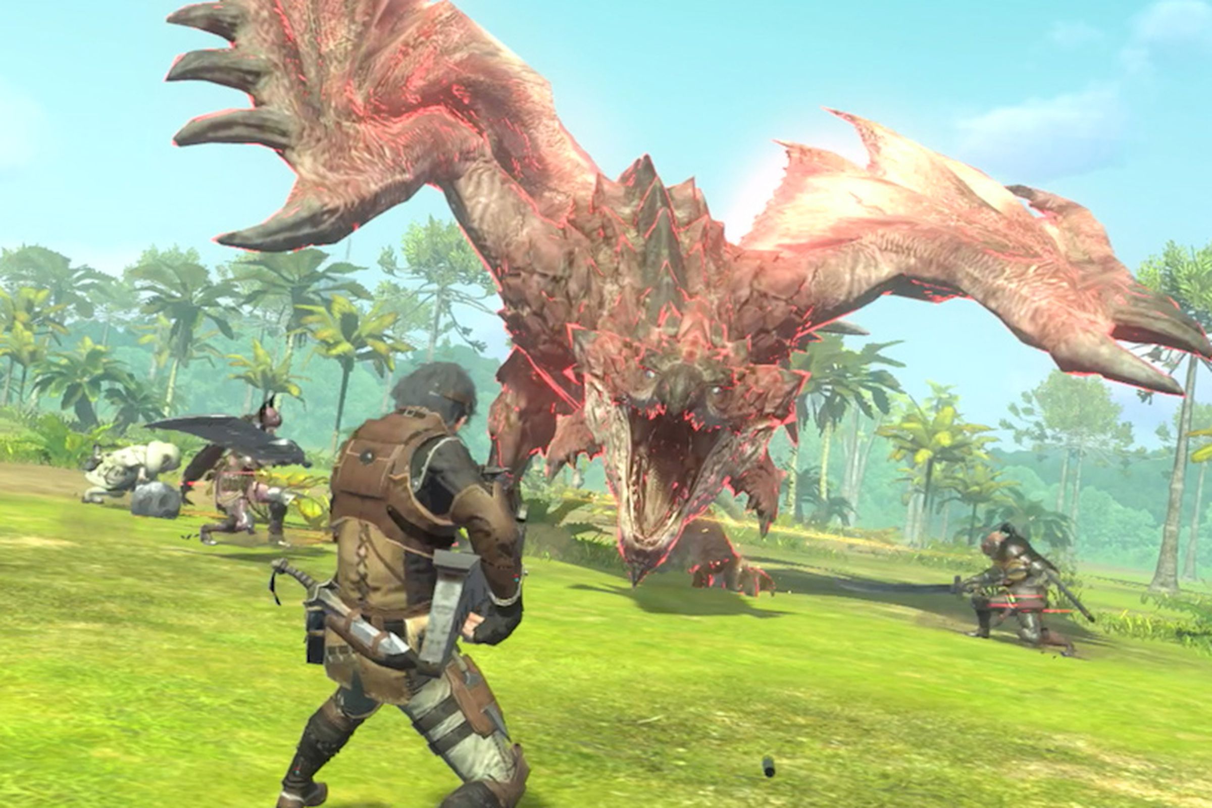A screenshot from the video game Monster Hunter Now.