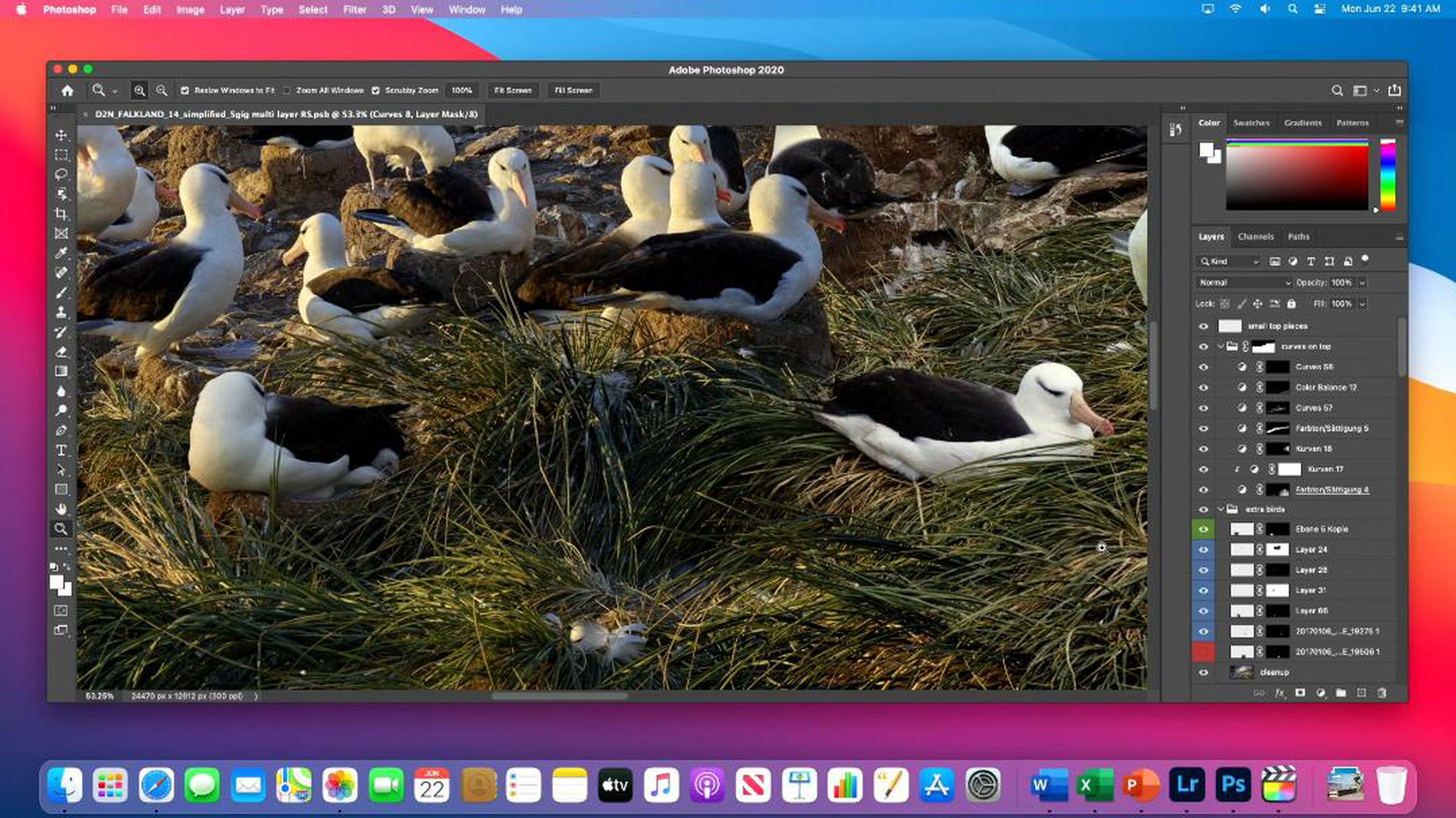 Photoshop running on Apple’s own silicon Macs.