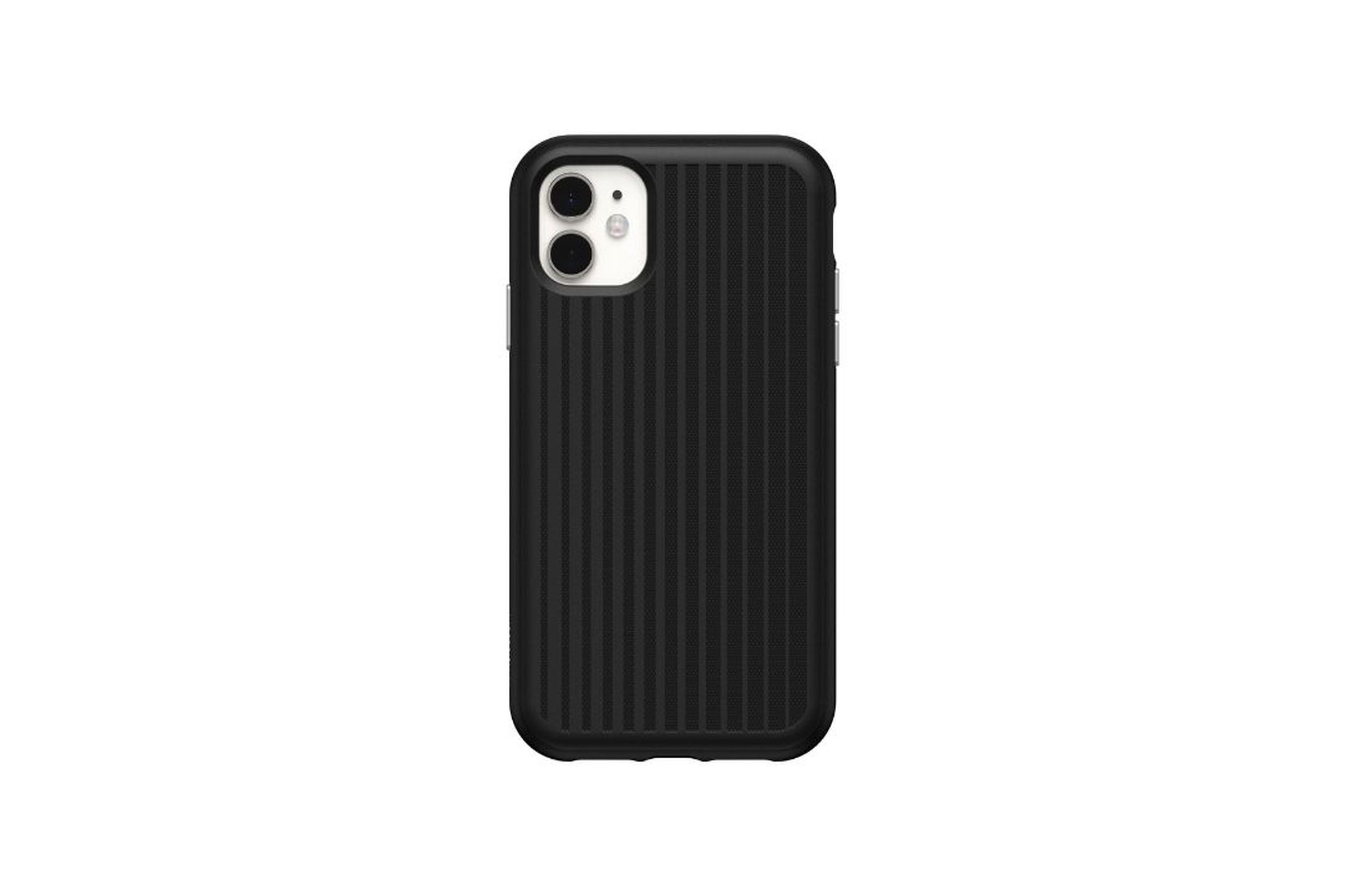 OtterBox’s Easy Grip Gaming Case on an iPhone 11.