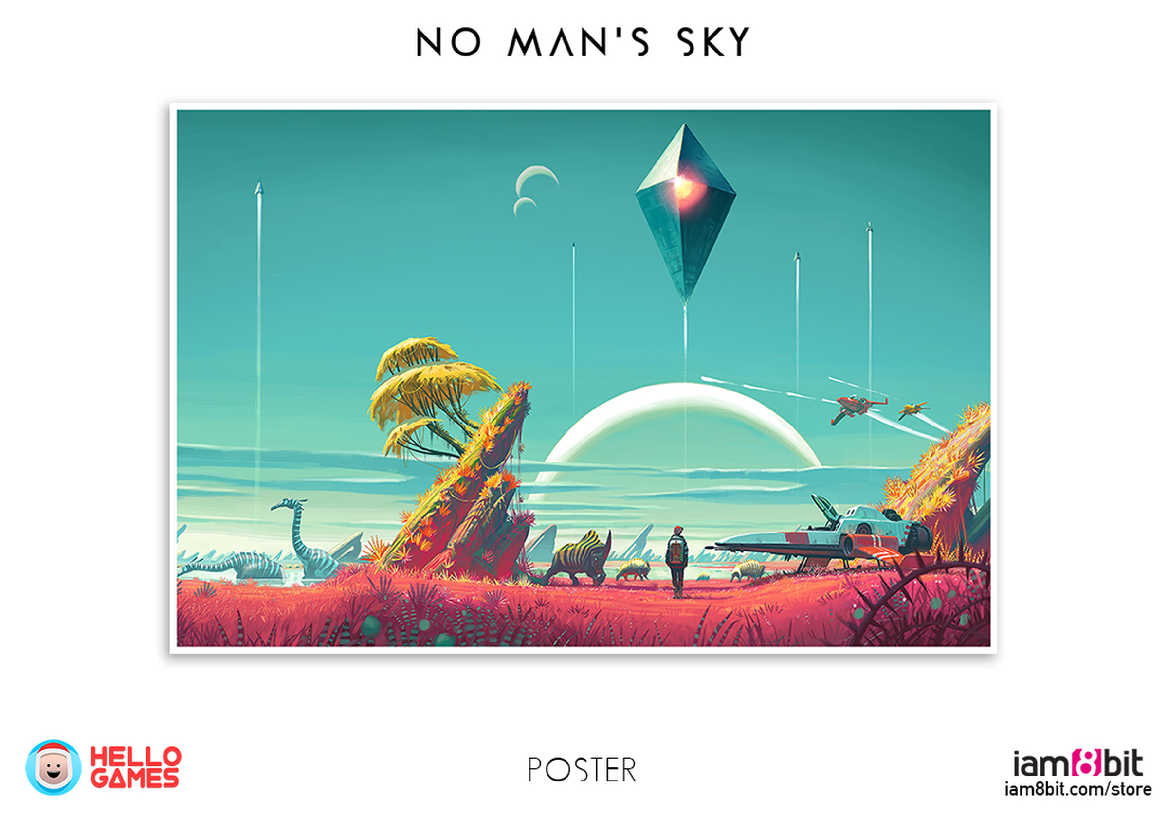 No Man's Sky / iam8bit merchandise