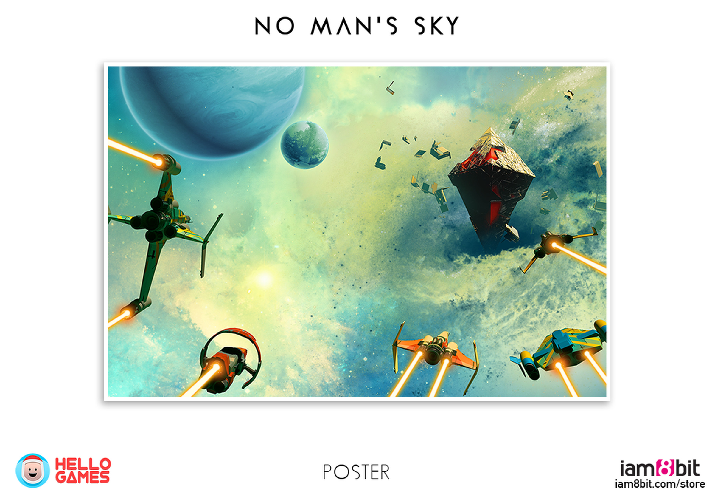 No Man's Sky / iam8bit merchandise