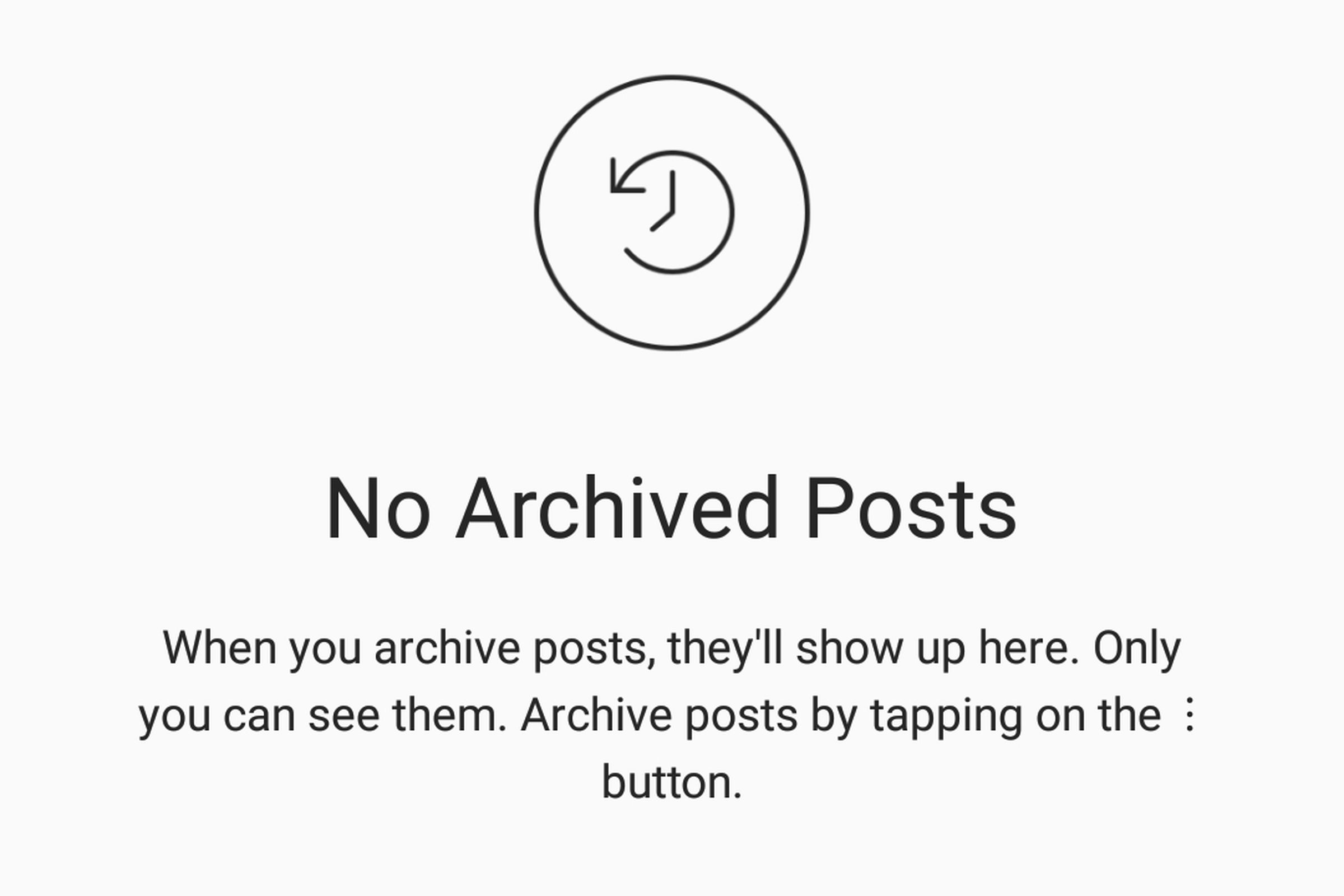 Instagram archive
