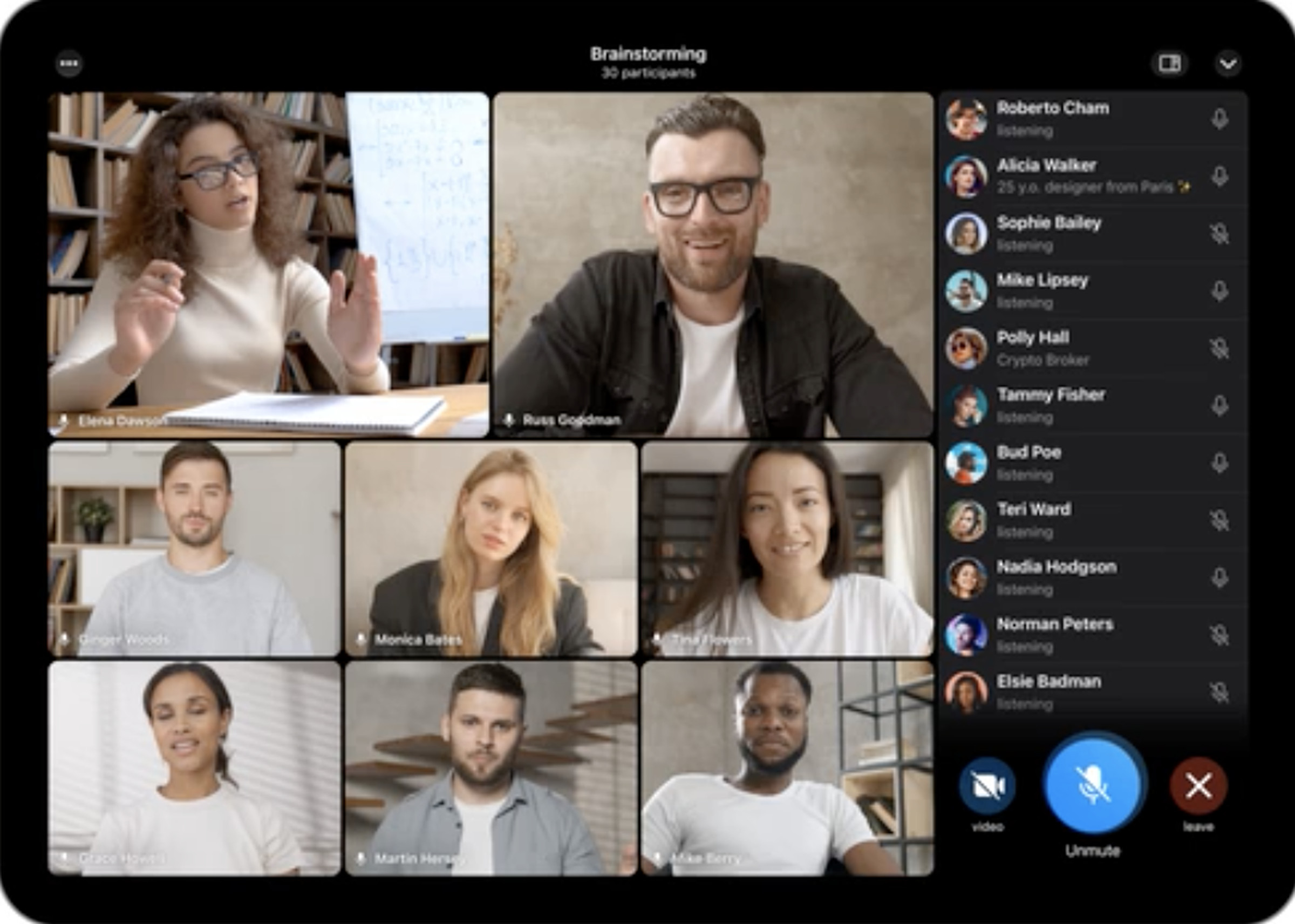 Telegram has introduced group video chats.