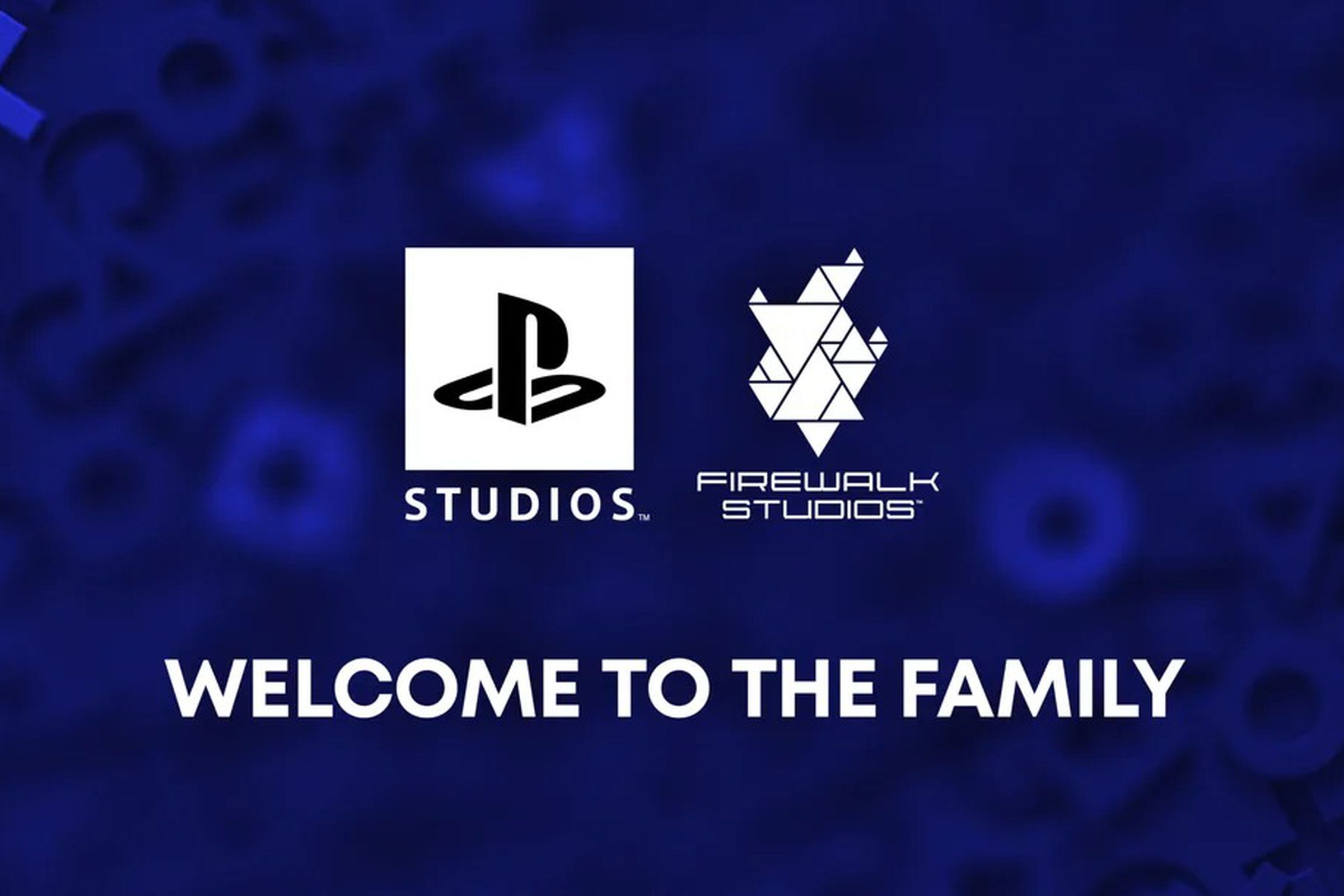 A promotional image with the PlayStation Studios and Firewalk Studios logos.