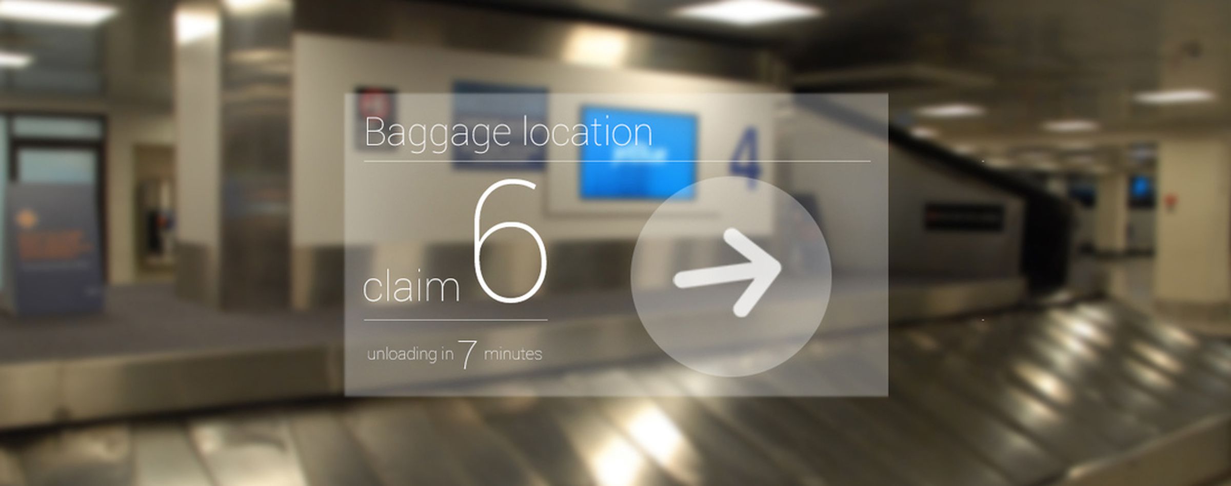 JetBlue's Google Glass-enhanced airport mockups