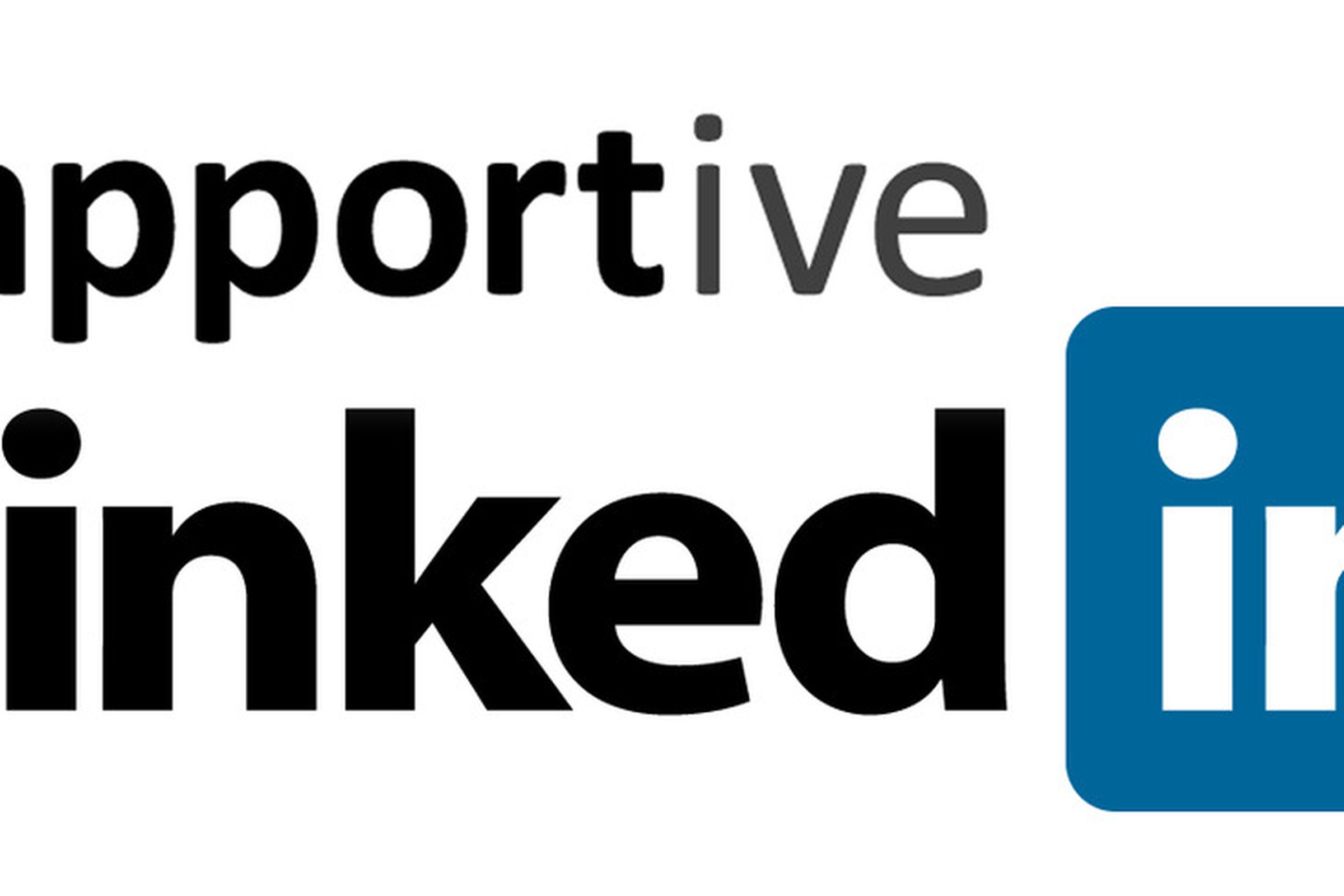 Rapportive LinkedIn logos