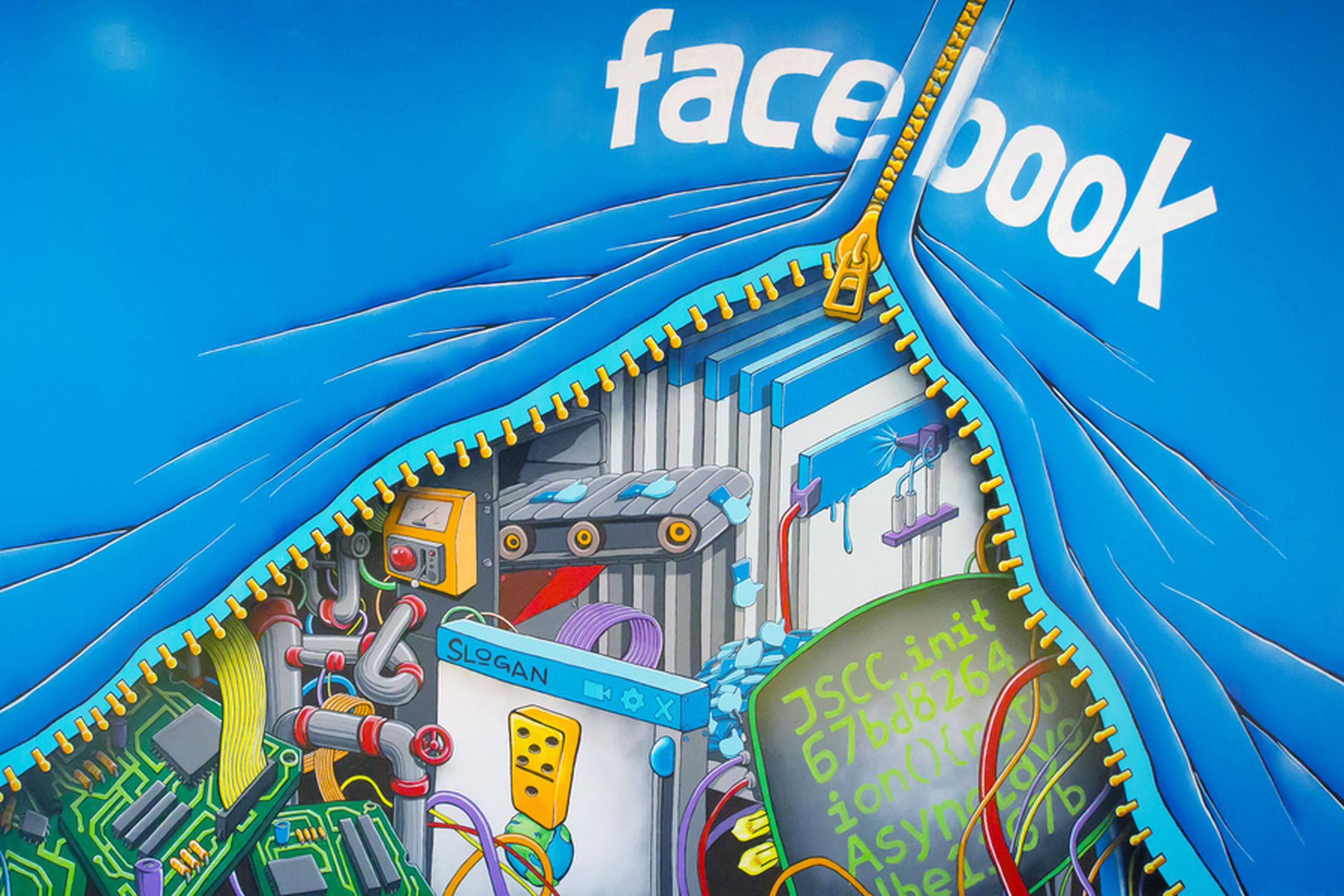 facebook mural