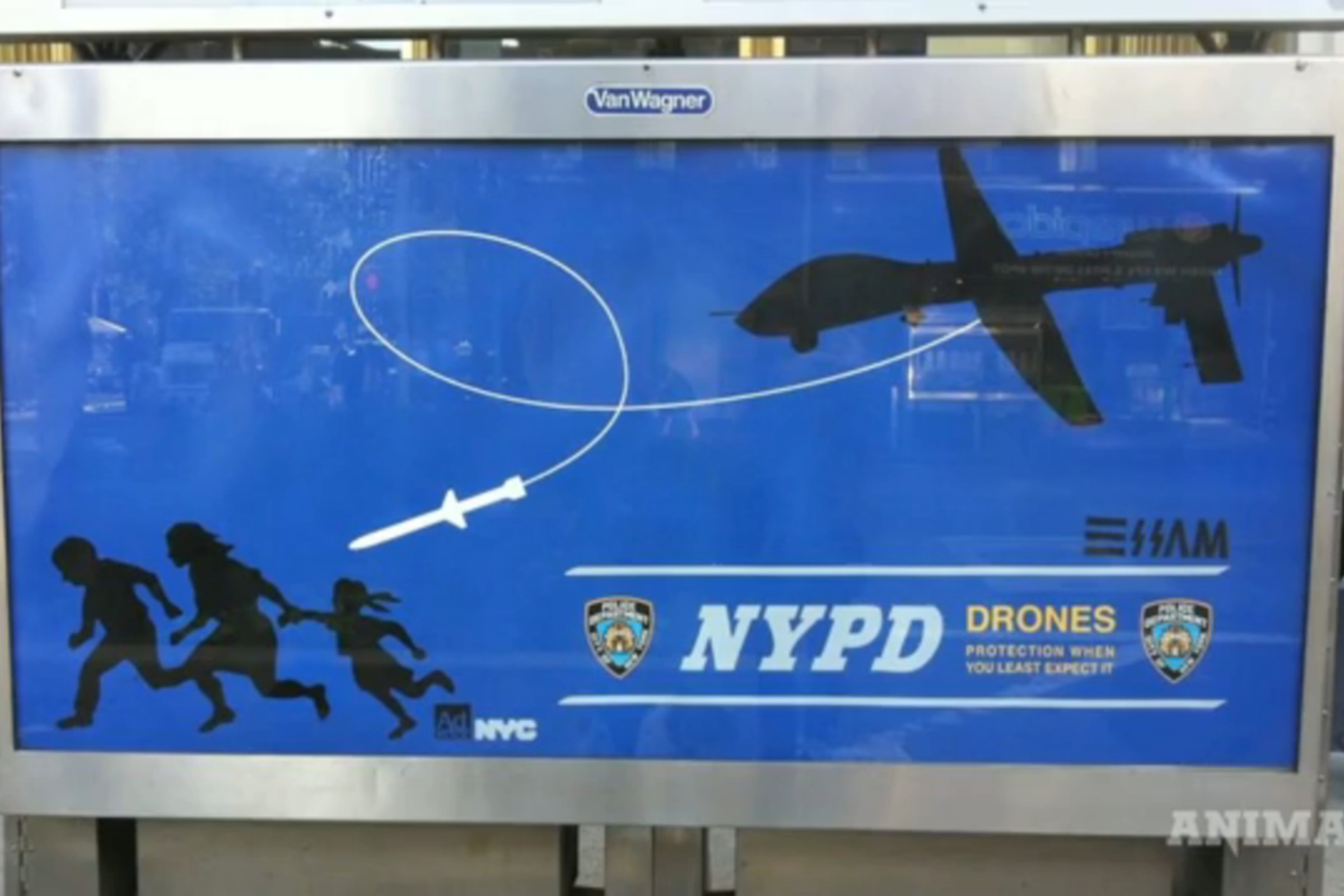 NYPD Drone ad