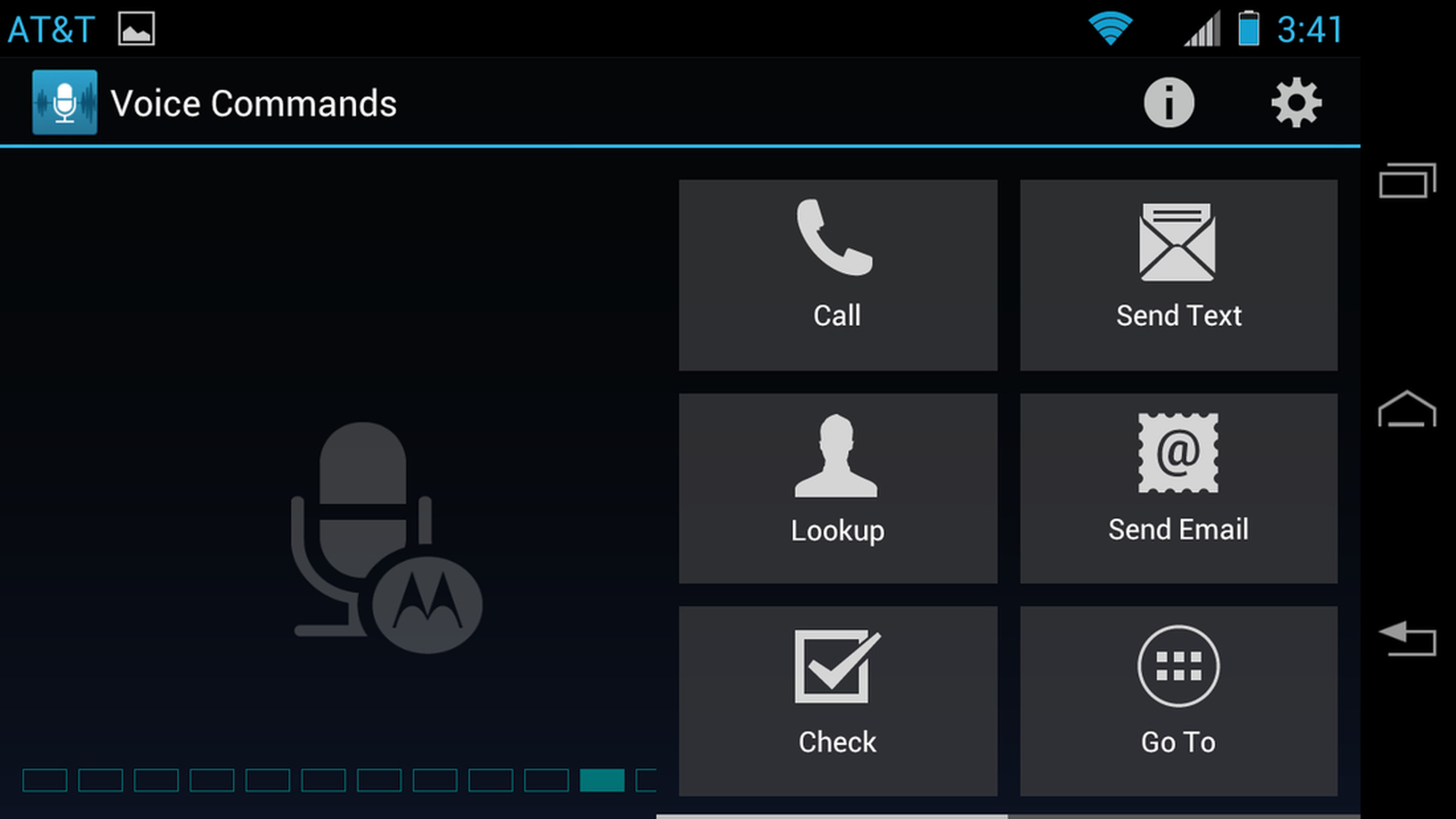 Motorola Atrix HD screenshots
