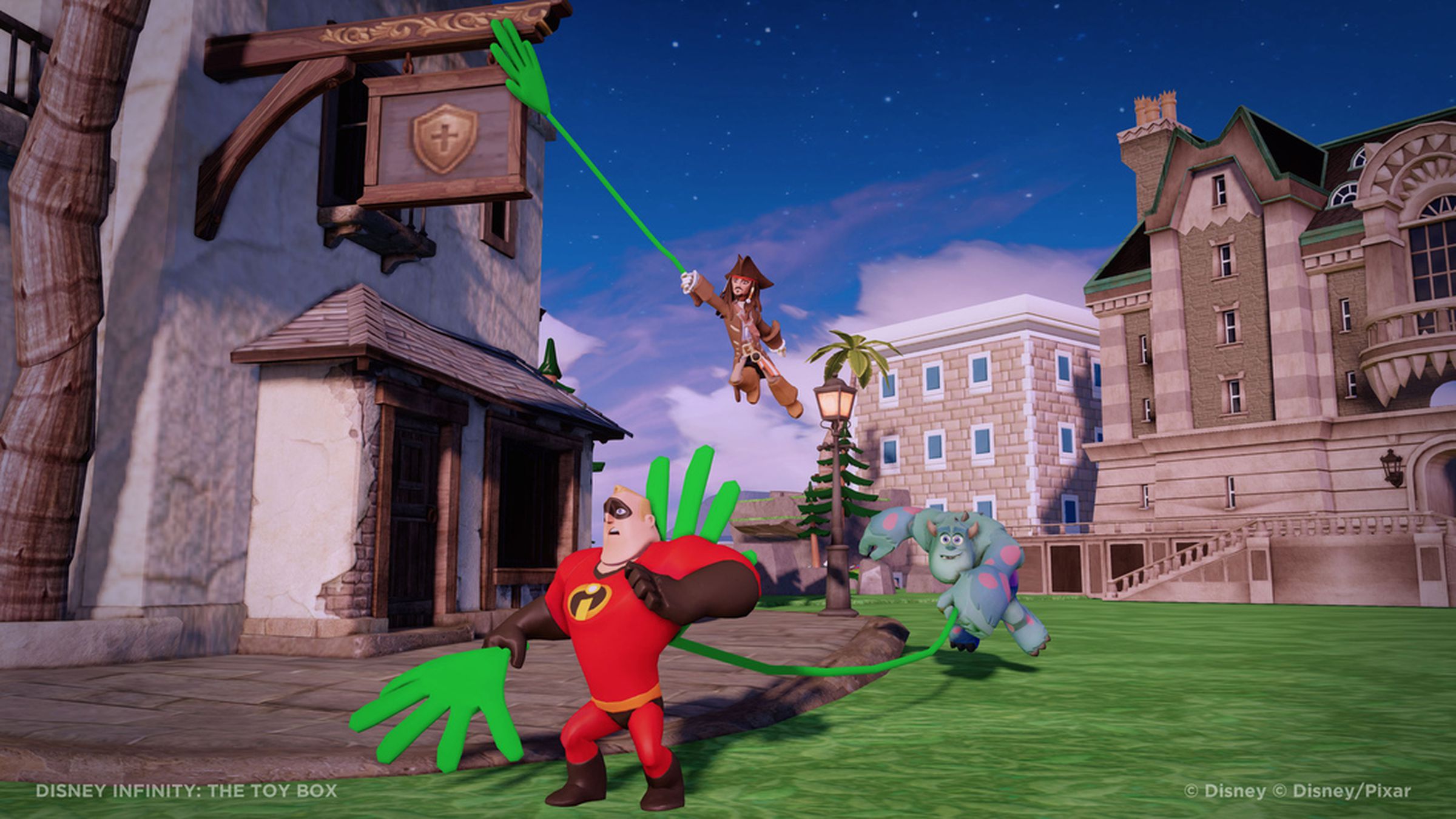 'Disney Infinity' toys and screenshots