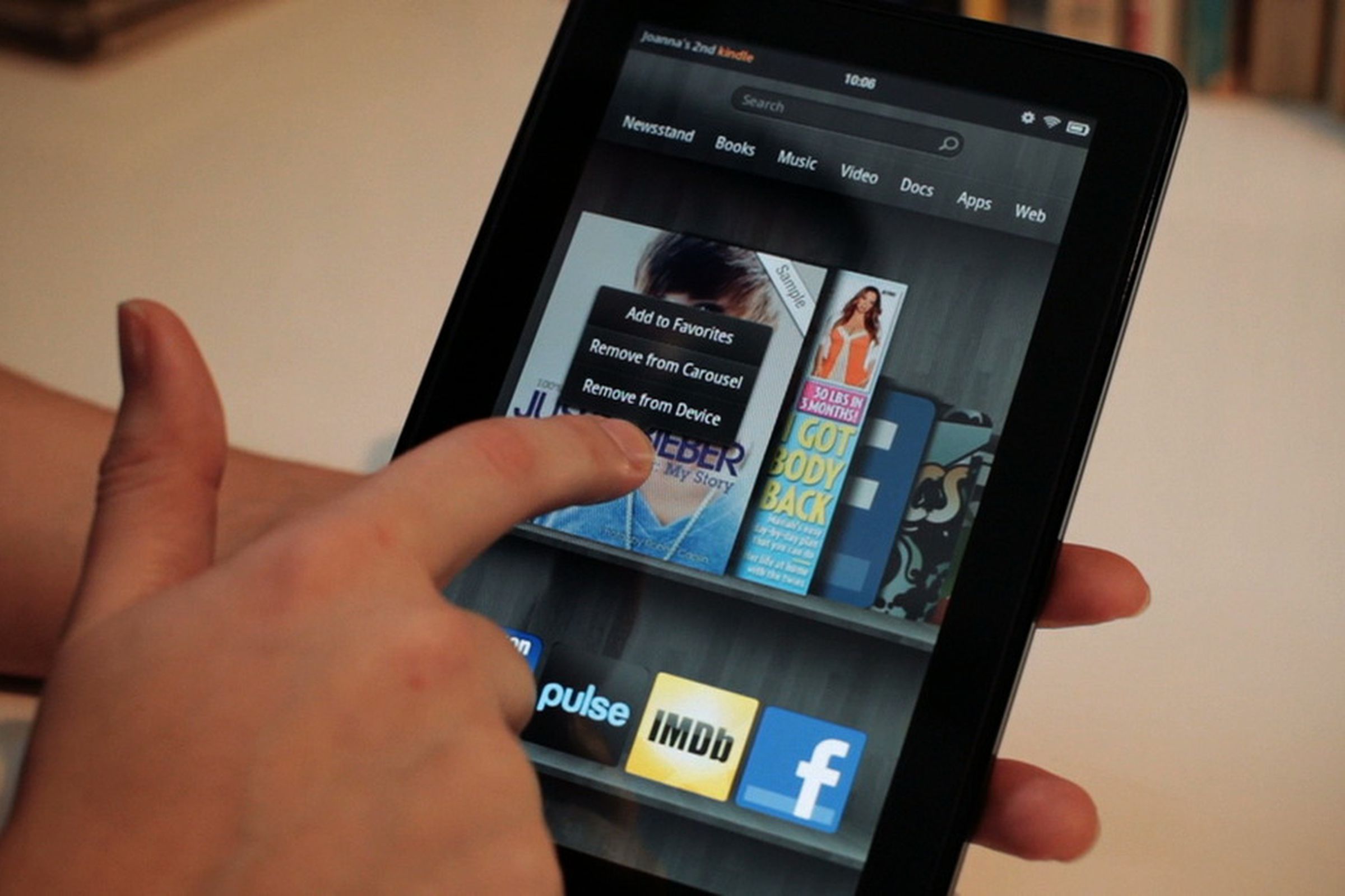 Kindle Fire update