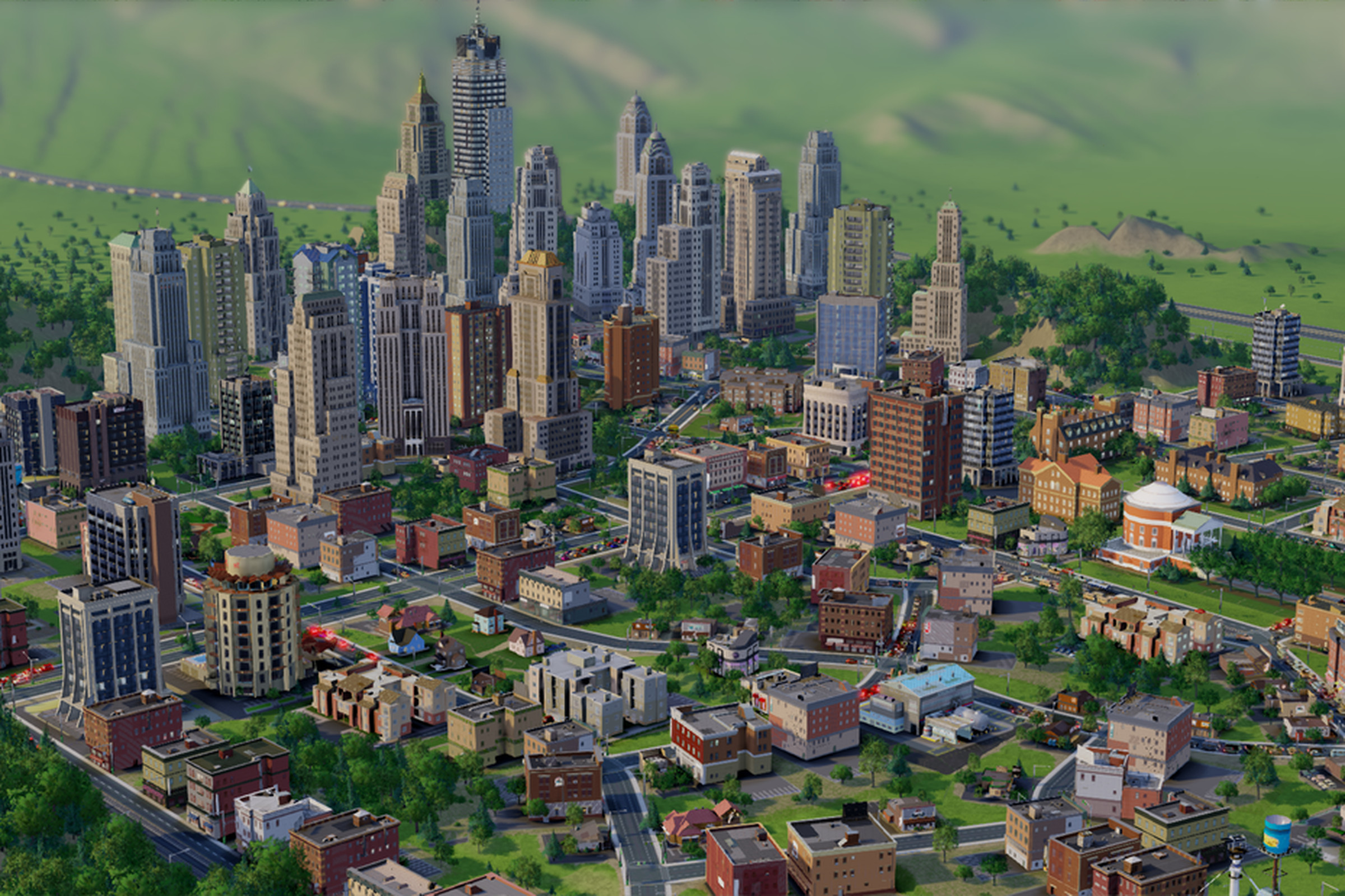 SimCity Big Buildings