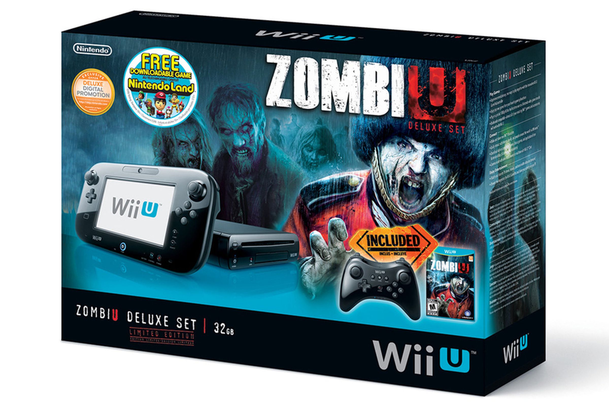 Wii U Zombiu Deluxe Set