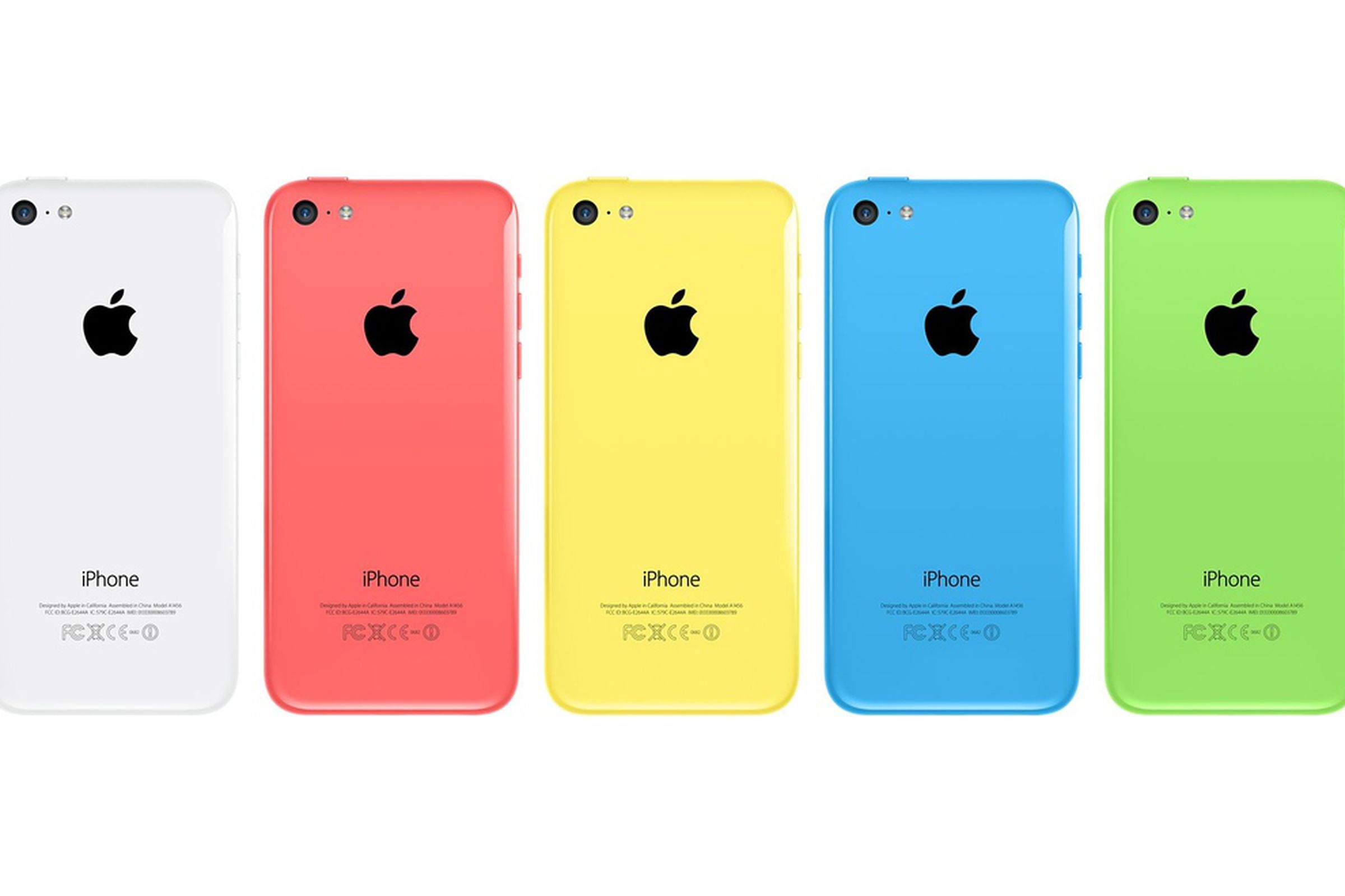 iPhone 5c press colors