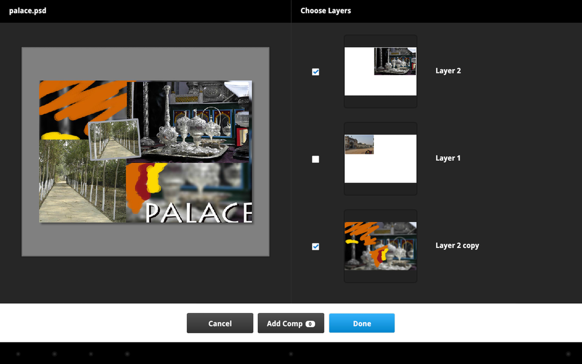 Adobe Touch Apps gallery