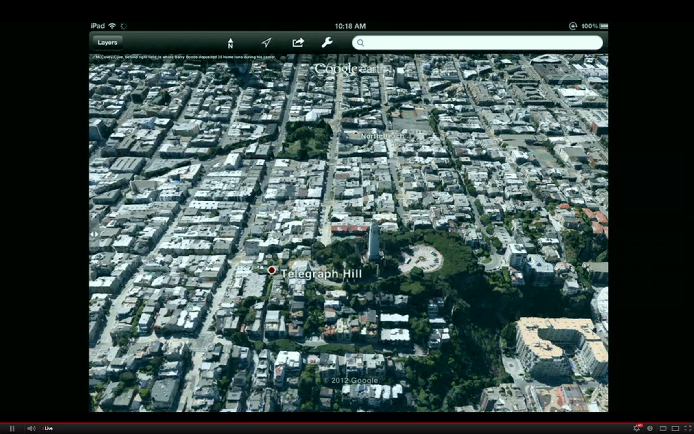 Google Earth 3D Maps Demo