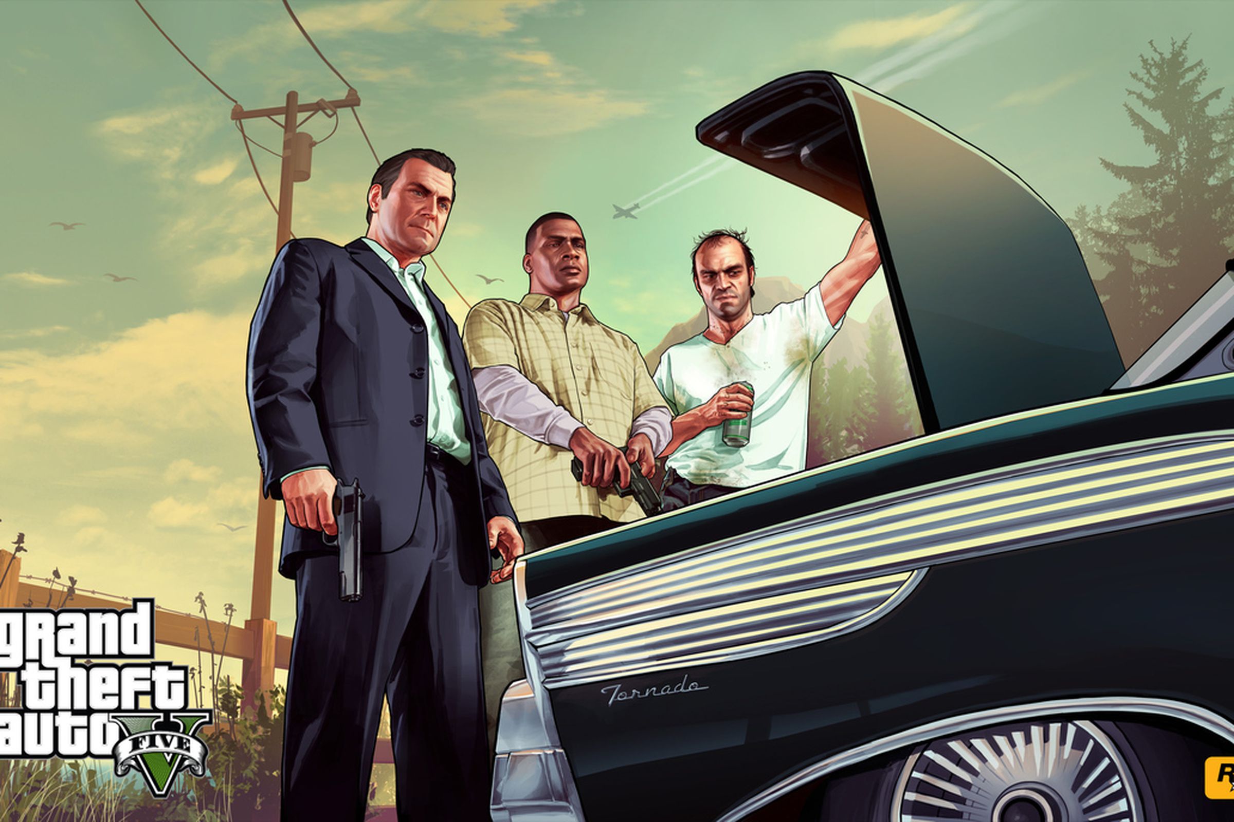 Grand Theft Auto V trunk stock