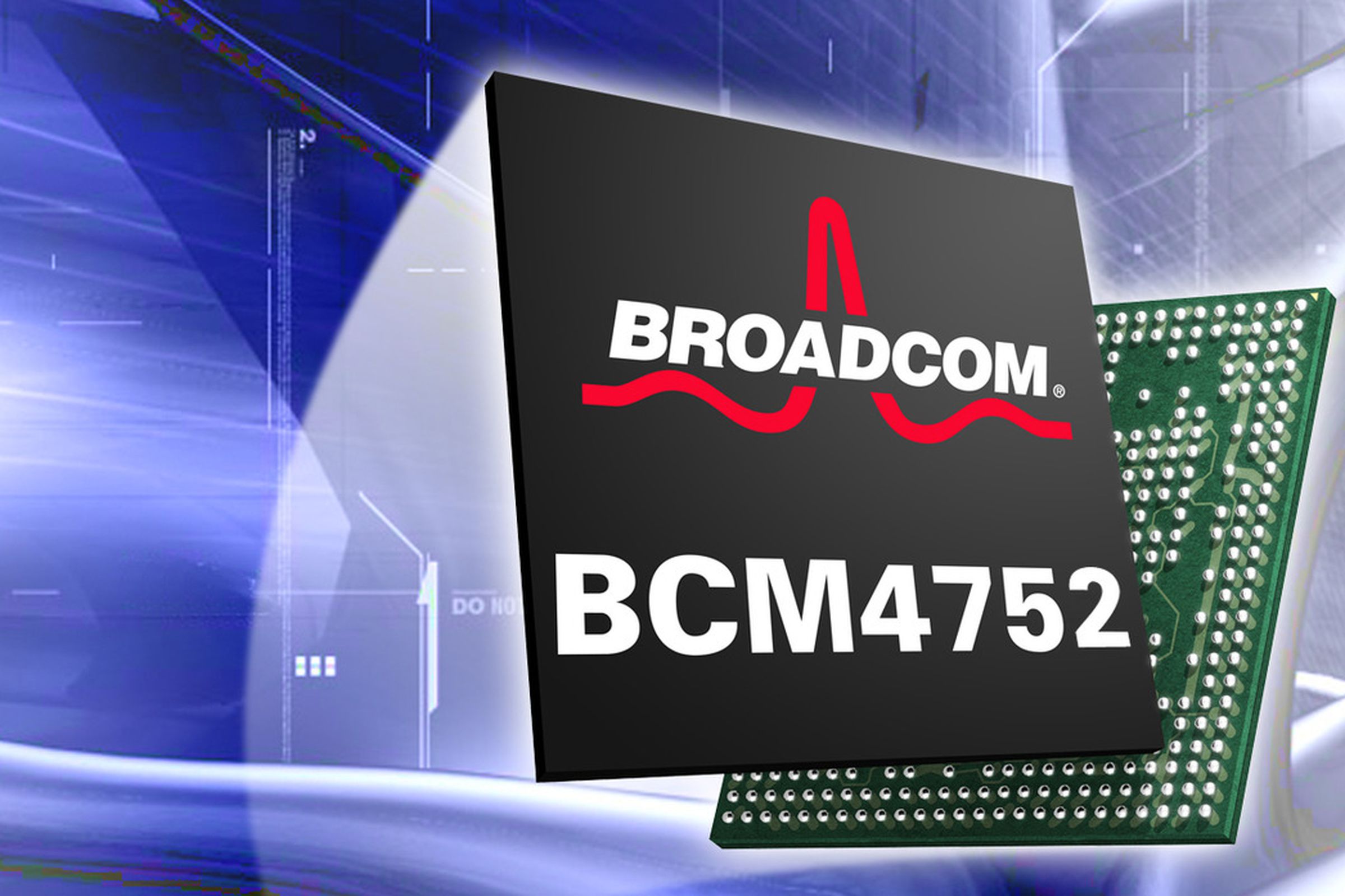Broadcom GPS BCM4752 Chip