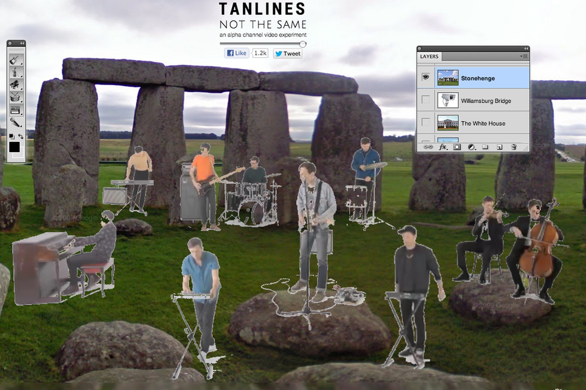 Tanlines interactive video