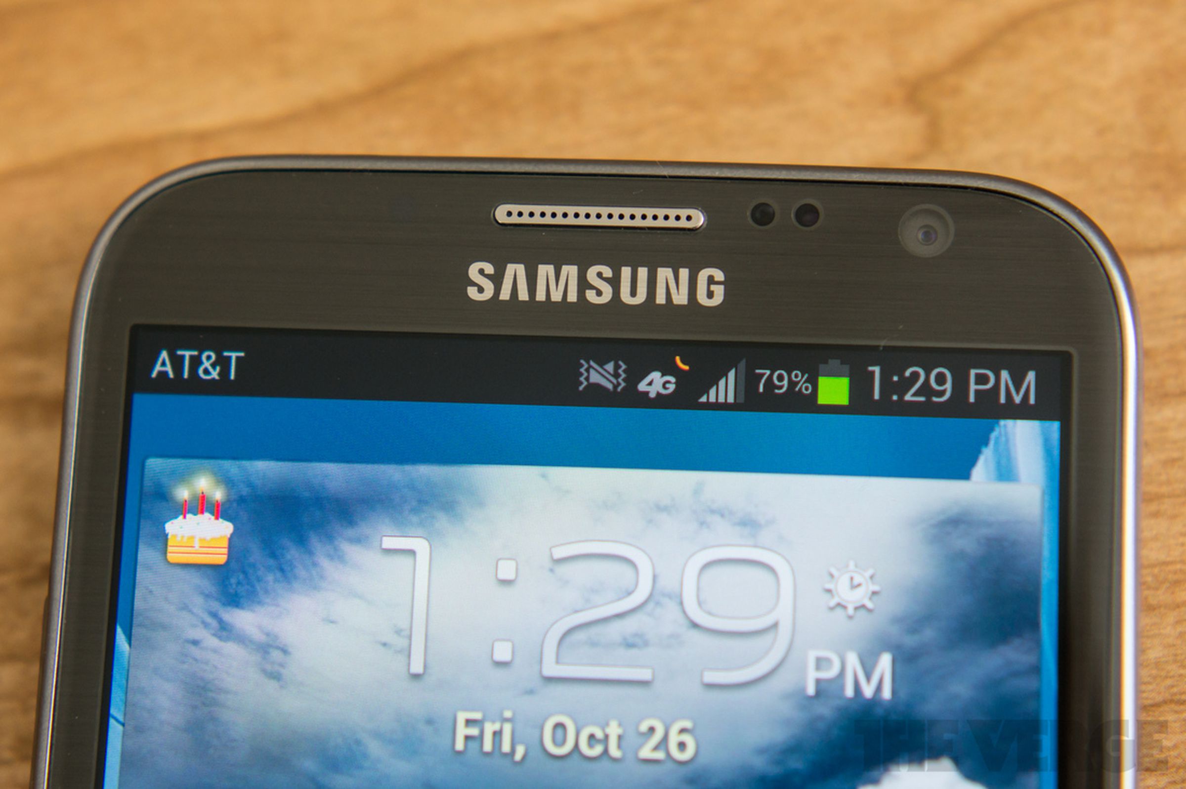 Samsung Galaxy Note II for AT&T review photos