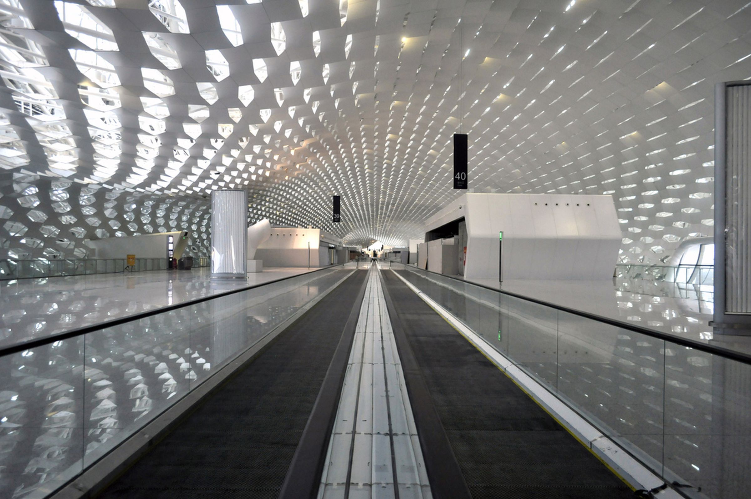 Shenzhen Terminal 3, designed by Studio Fuksas