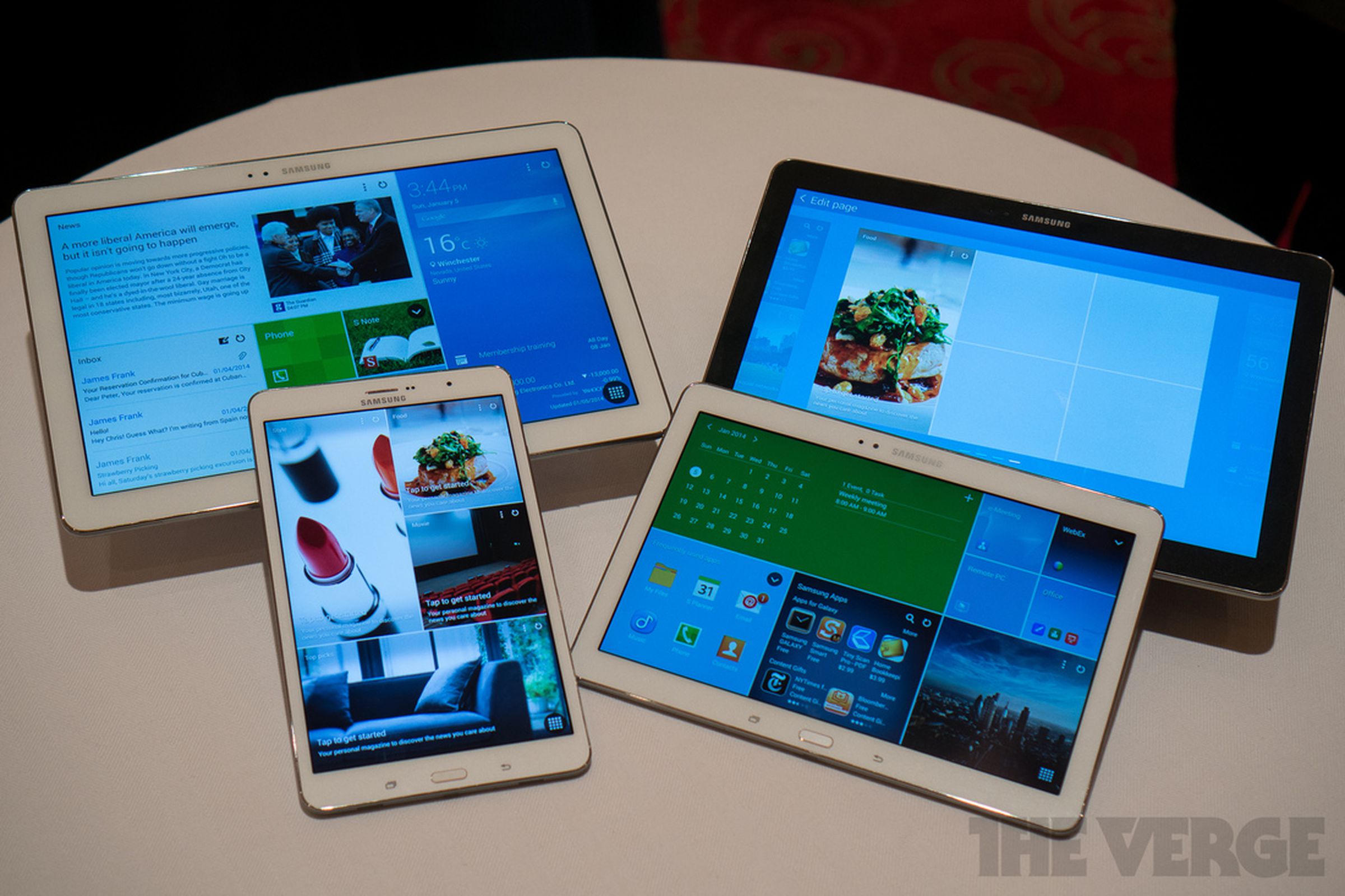 Gallery Photo: Samsung Galaxy TabPro and Galaxy NotePro pictures