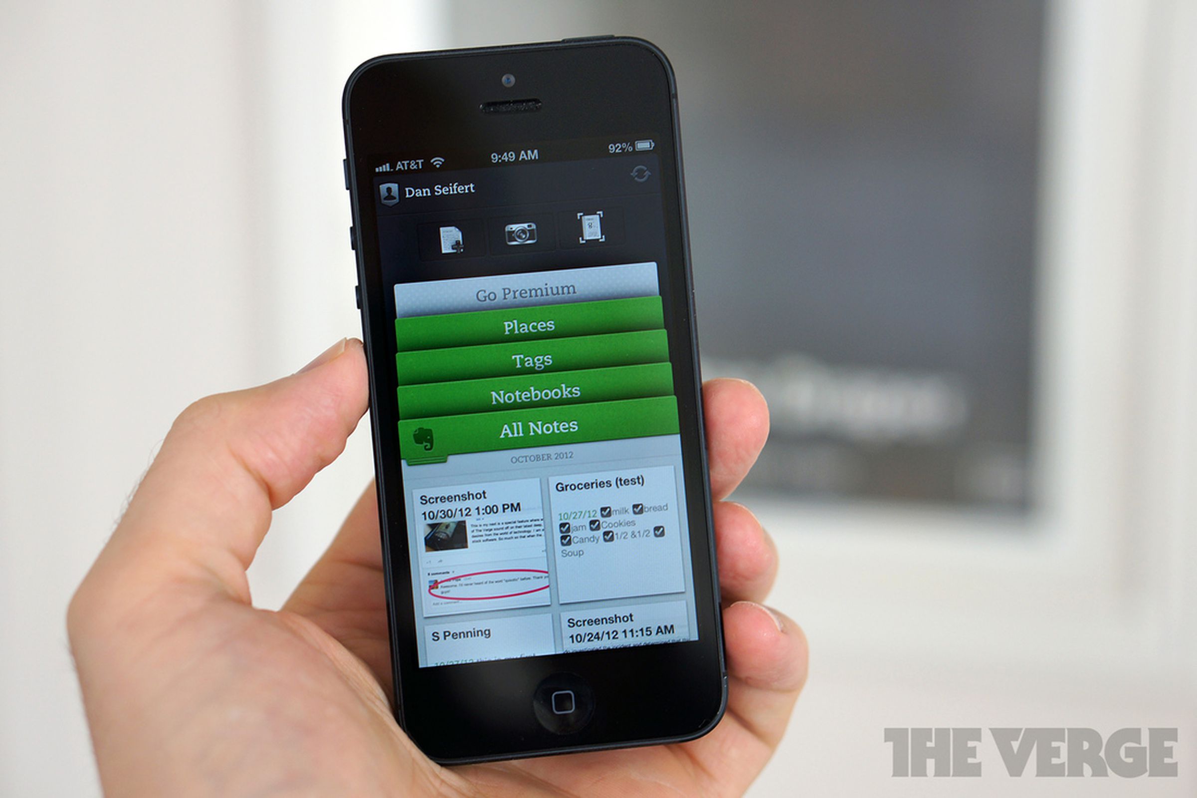 Evernote 5.0 for iOS